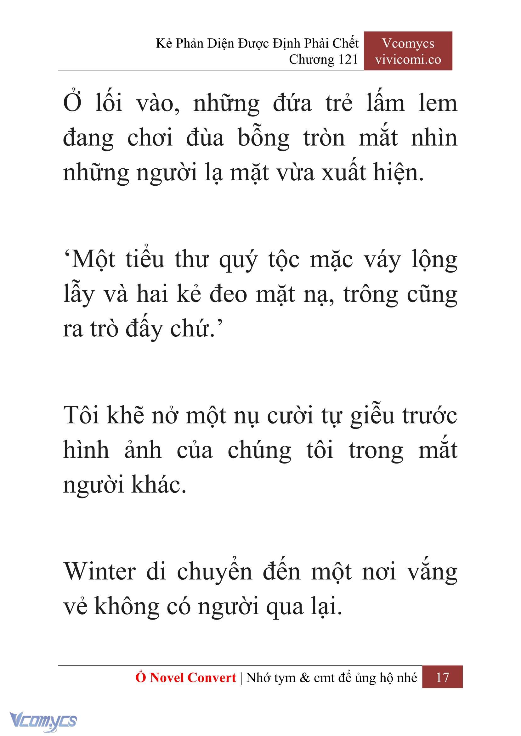 [Novel] Kẻ Phản Diện Được Định Phải Chết Chap 121 - Next Chap 122