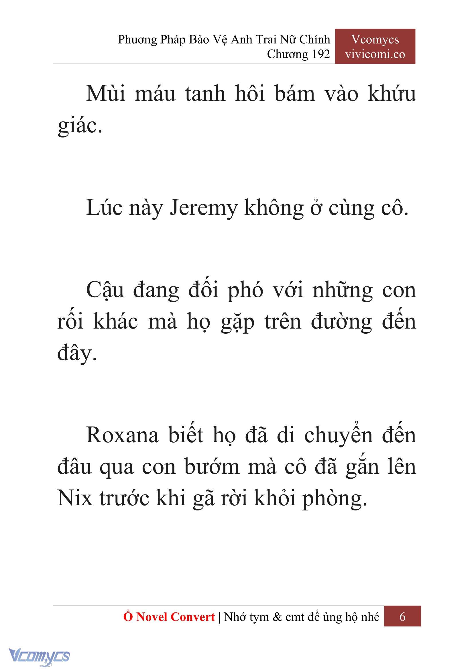 [Novel] Phương Pháp Bảo Vệ Anh Trai Nữ Chính Chap 192 - Trang 2