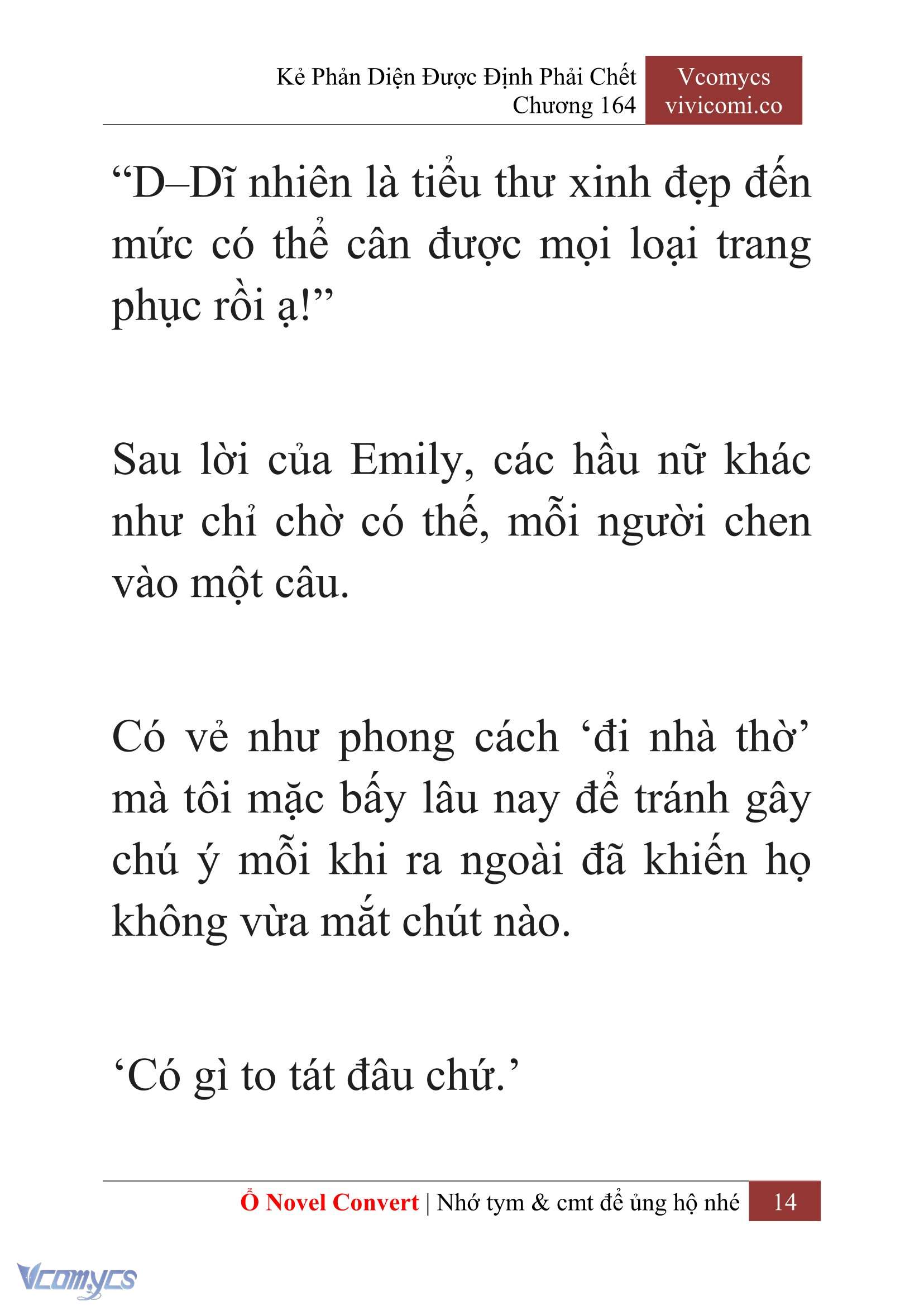 [Novel] Kẻ Phản Diện Được Định Phải Chết Chap 164 - Trang 2