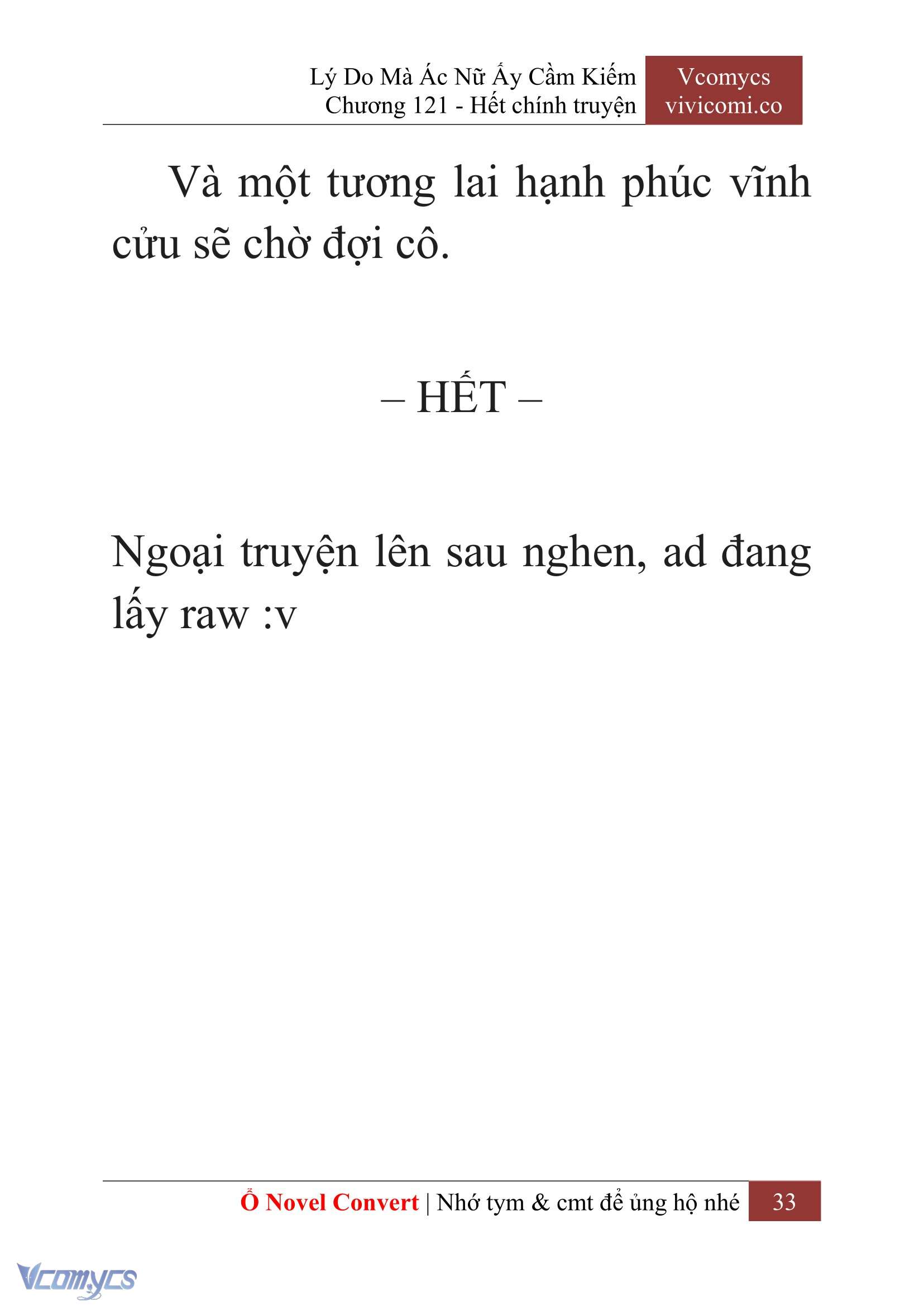 [Novel] Lý Do Mà Ác Nữ Ấy Cầm Kiếm Chap 121 - Trang 2