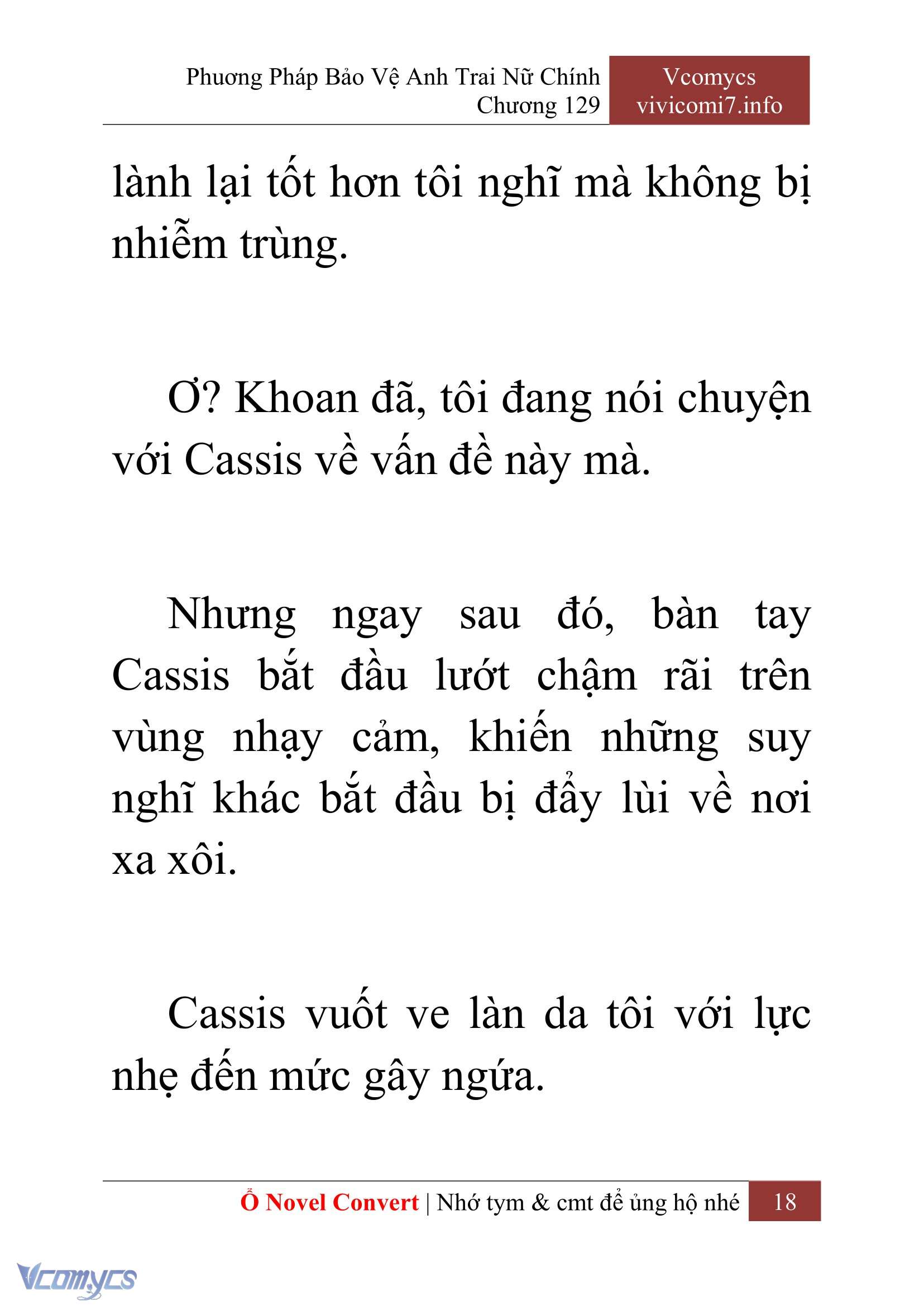 [Novel] Phương Pháp Bảo Vệ Anh Trai Nữ Chính Chap 129 - Trang 2