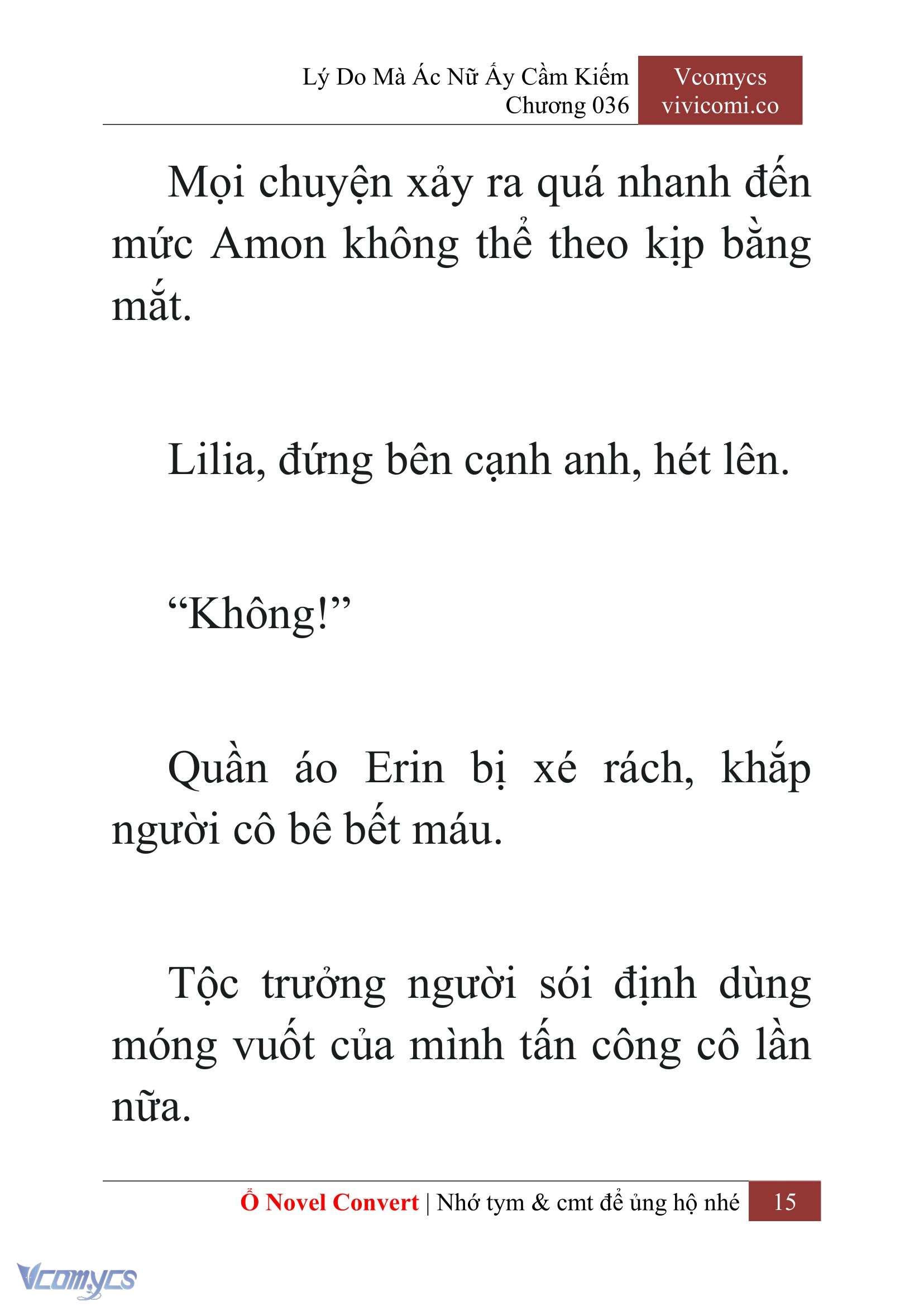 [Novel] Lý Do Mà Ác Nữ Ấy Cầm Kiếm Chap 36 - Trang 2