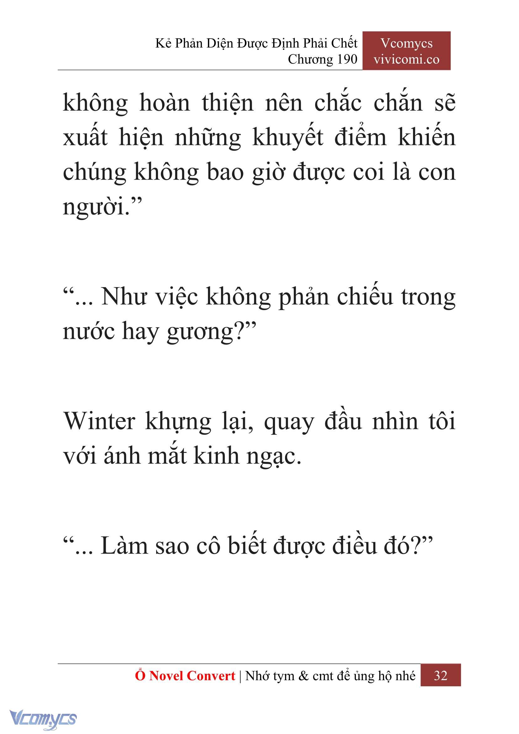 [Novel] Kẻ Phản Diện Được Định Phải Chết Chap 190 - Trang 2