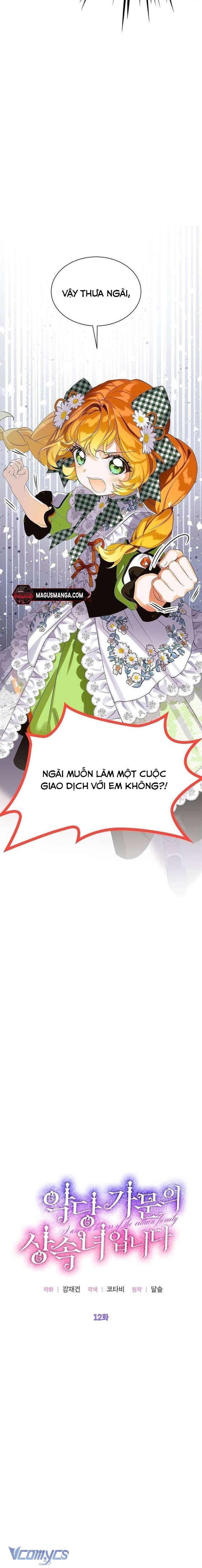 Trở Thành Người Thừa Kế Của Gia Đình Phản Diện Chap 12 - Trang 3