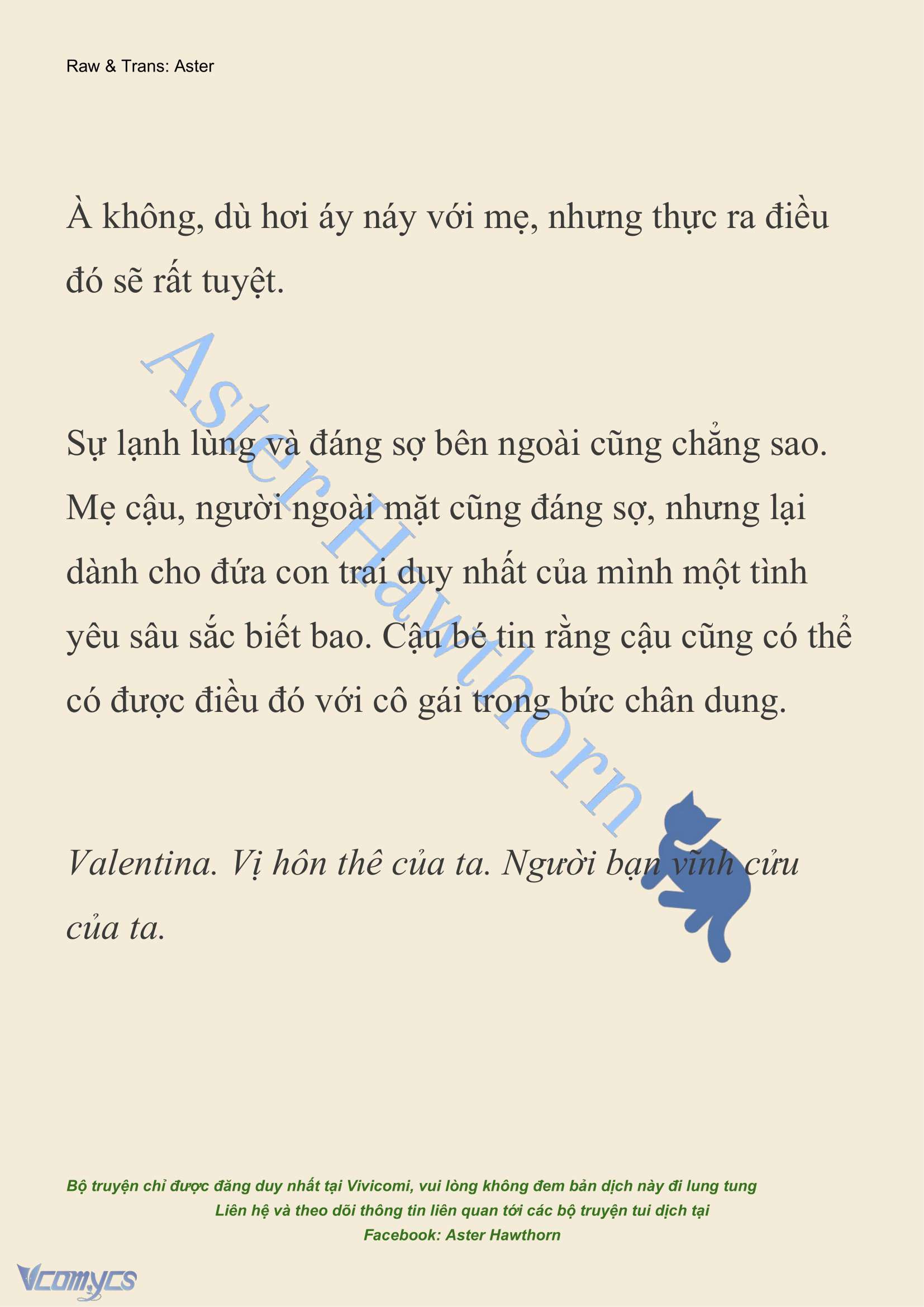 [NOVEL] Thiên Đường Của Valentina Chap 4 - Next Chap 5