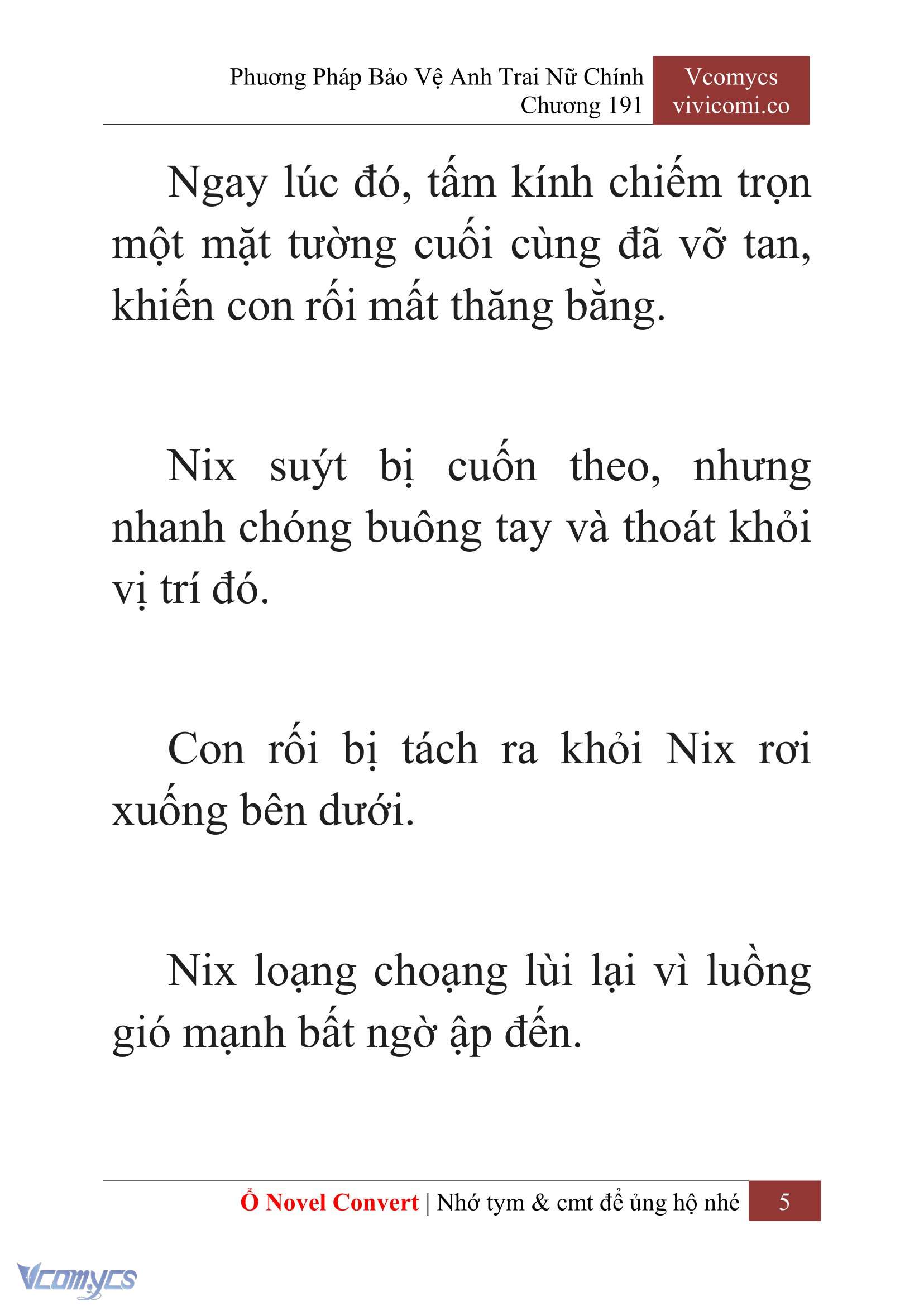 [Novel] Phương Pháp Bảo Vệ Anh Trai Nữ Chính Chap 191 - Trang 2