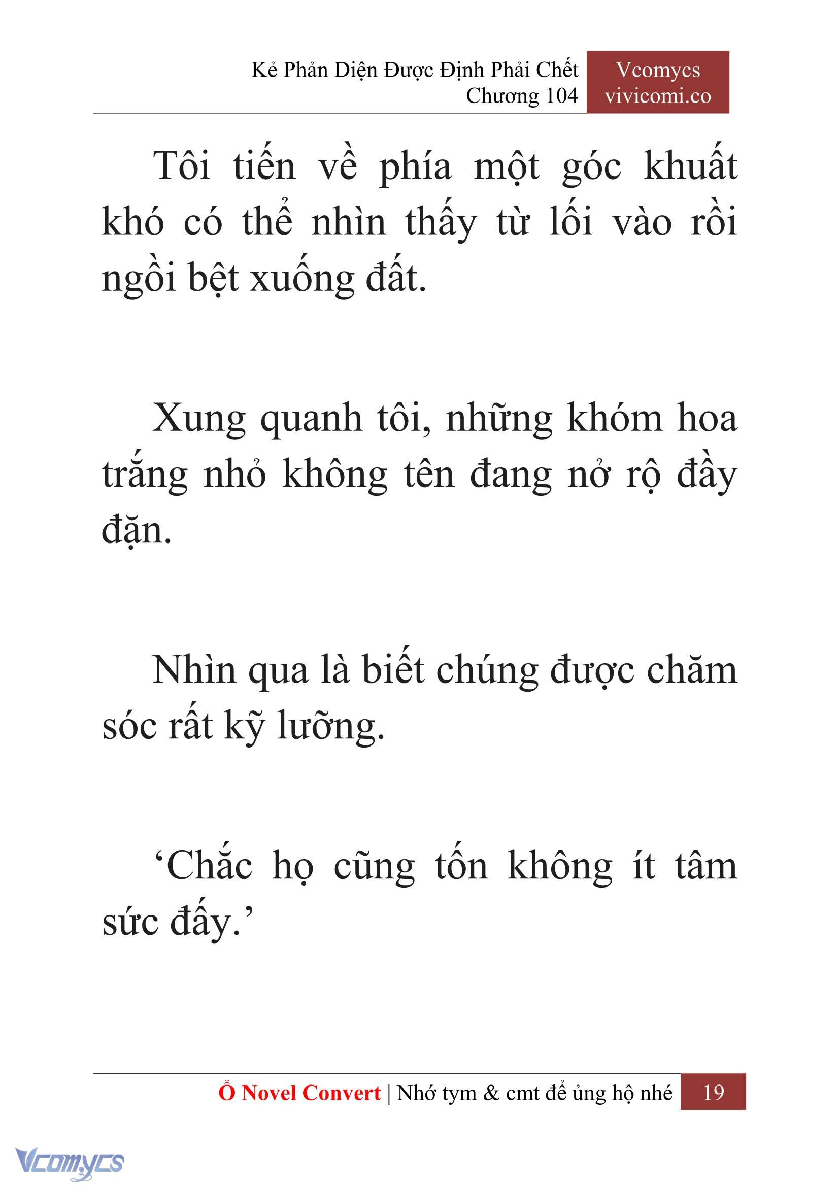 [Novel] Kẻ Phản Diện Được Định Phải Chết Chap 104 - Trang 2