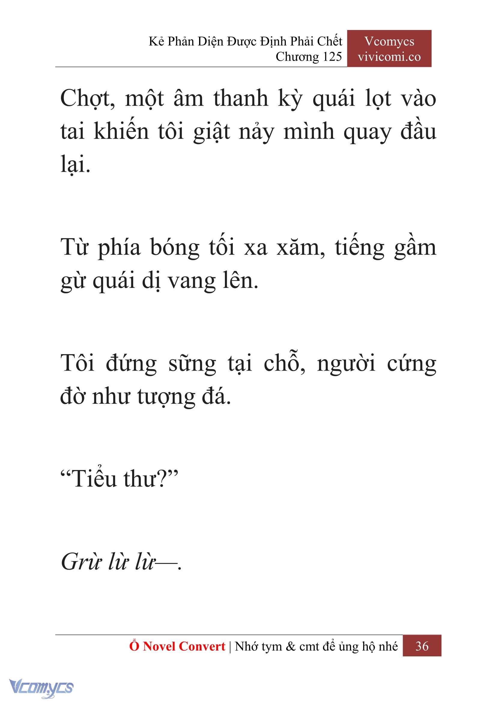 [Novel] Kẻ Phản Diện Được Định Phải Chết Chap 125 - Trang 2