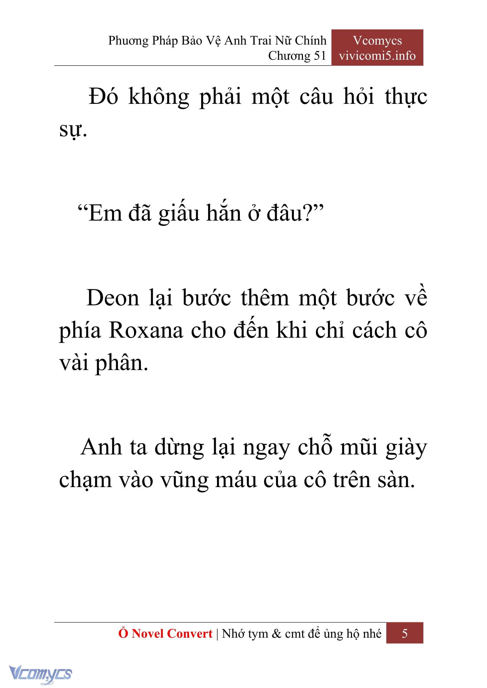 [Novel] Phương Pháp Bảo Vệ Anh Trai Nữ Chính Chap 51 - Trang 2