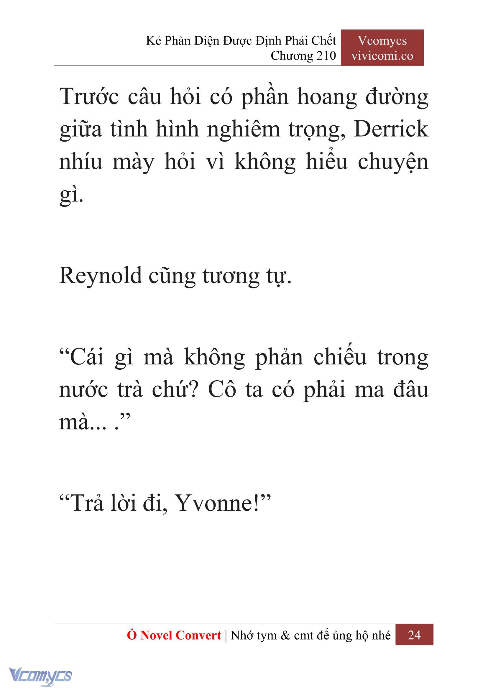 [Novel] Kẻ Phản Diện Được Định Phải Chết Chap 210 - Trang 2