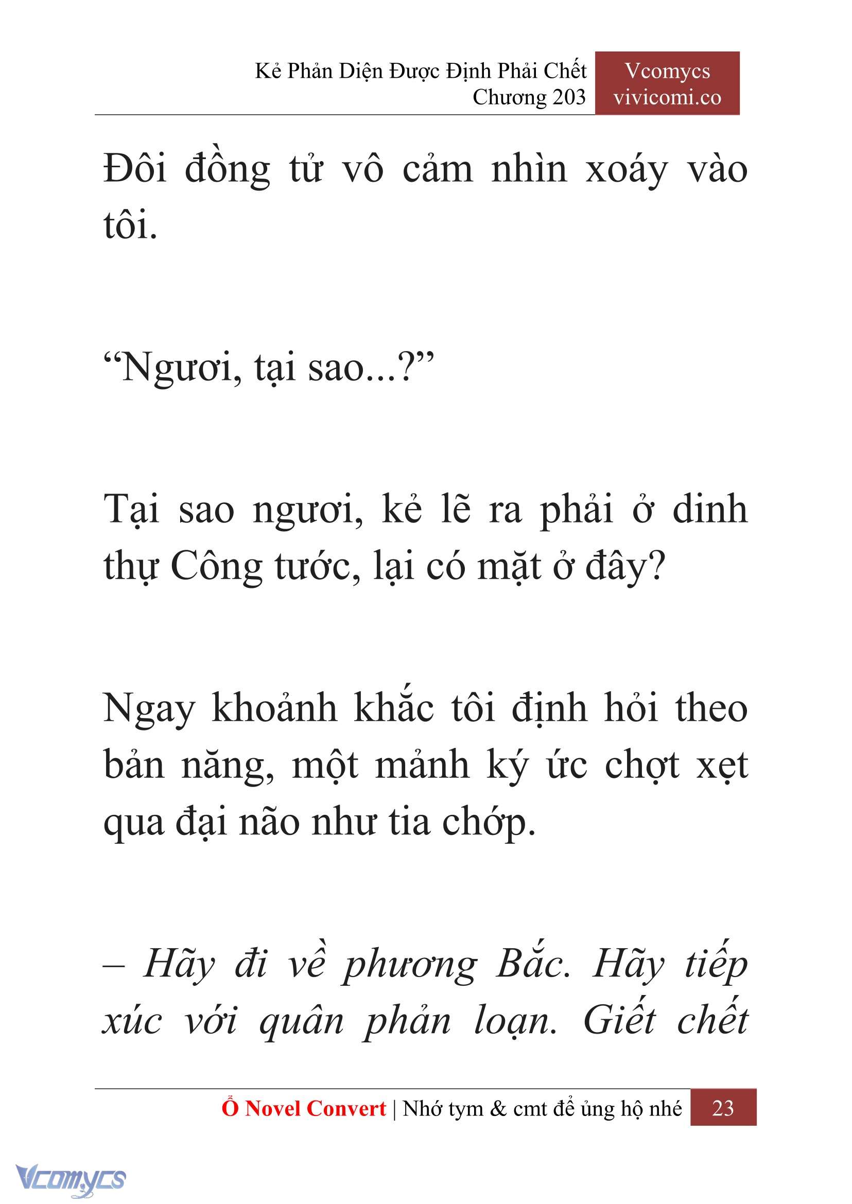 [Novel] Kẻ Phản Diện Được Định Phải Chết Chap 203 - Next Chap 204
