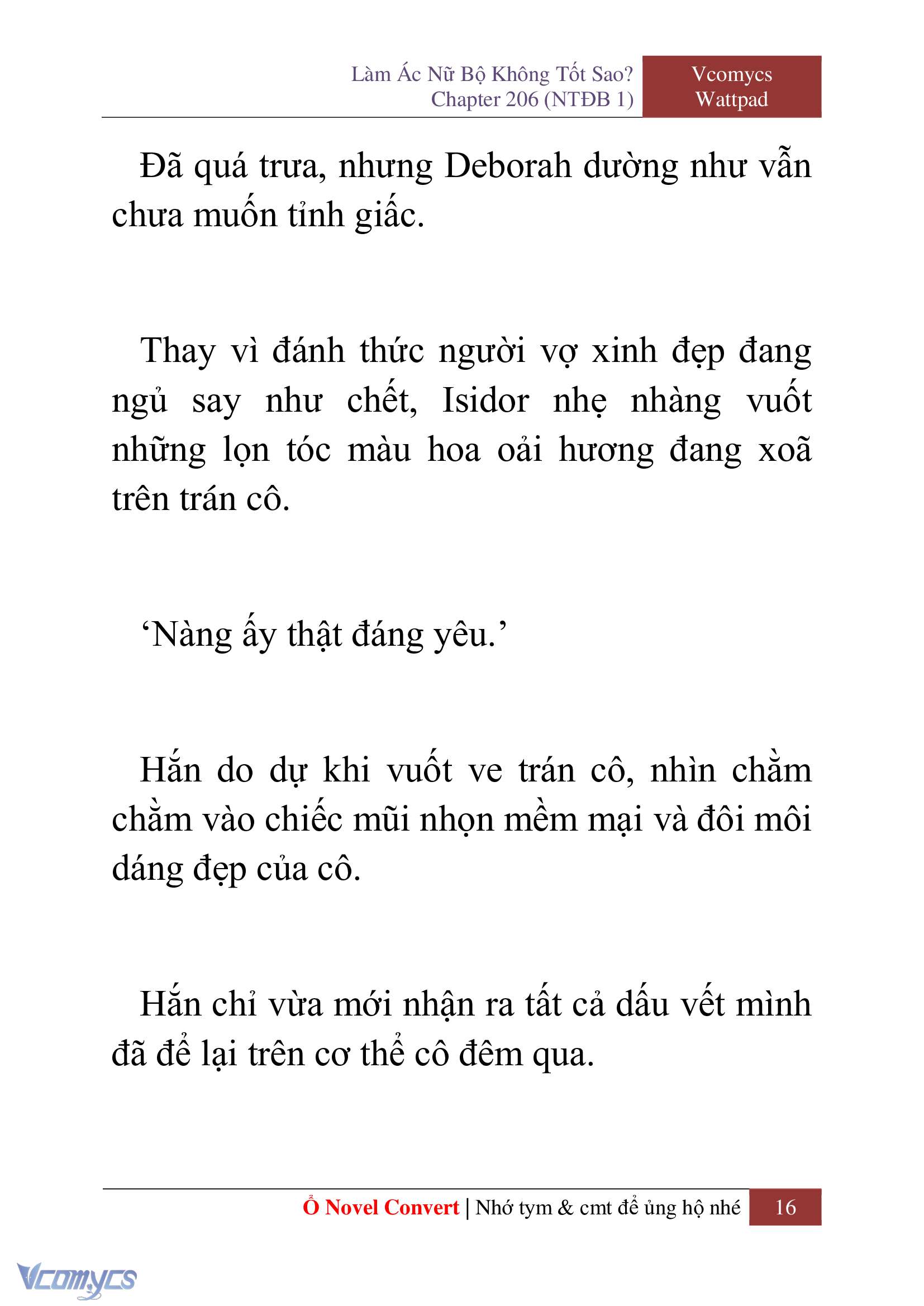 [Novel] Làm Ác Nữ Bộ Không Tốt Sao? Chap 206 - Trang 2