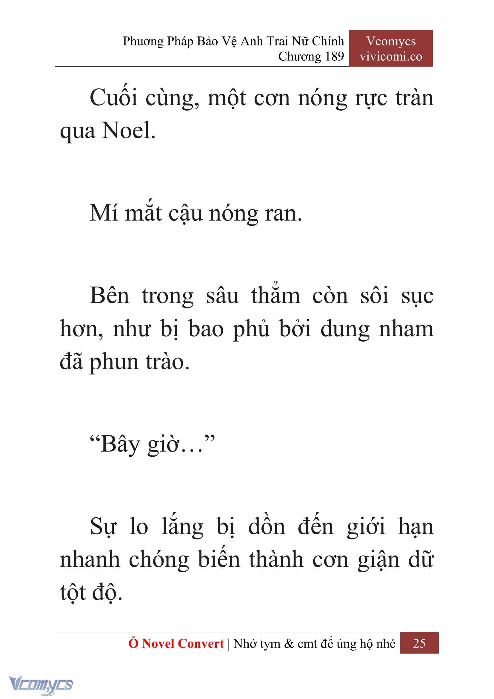 [Novel] Phương Pháp Bảo Vệ Anh Trai Nữ Chính Chap 189 - Trang 2
