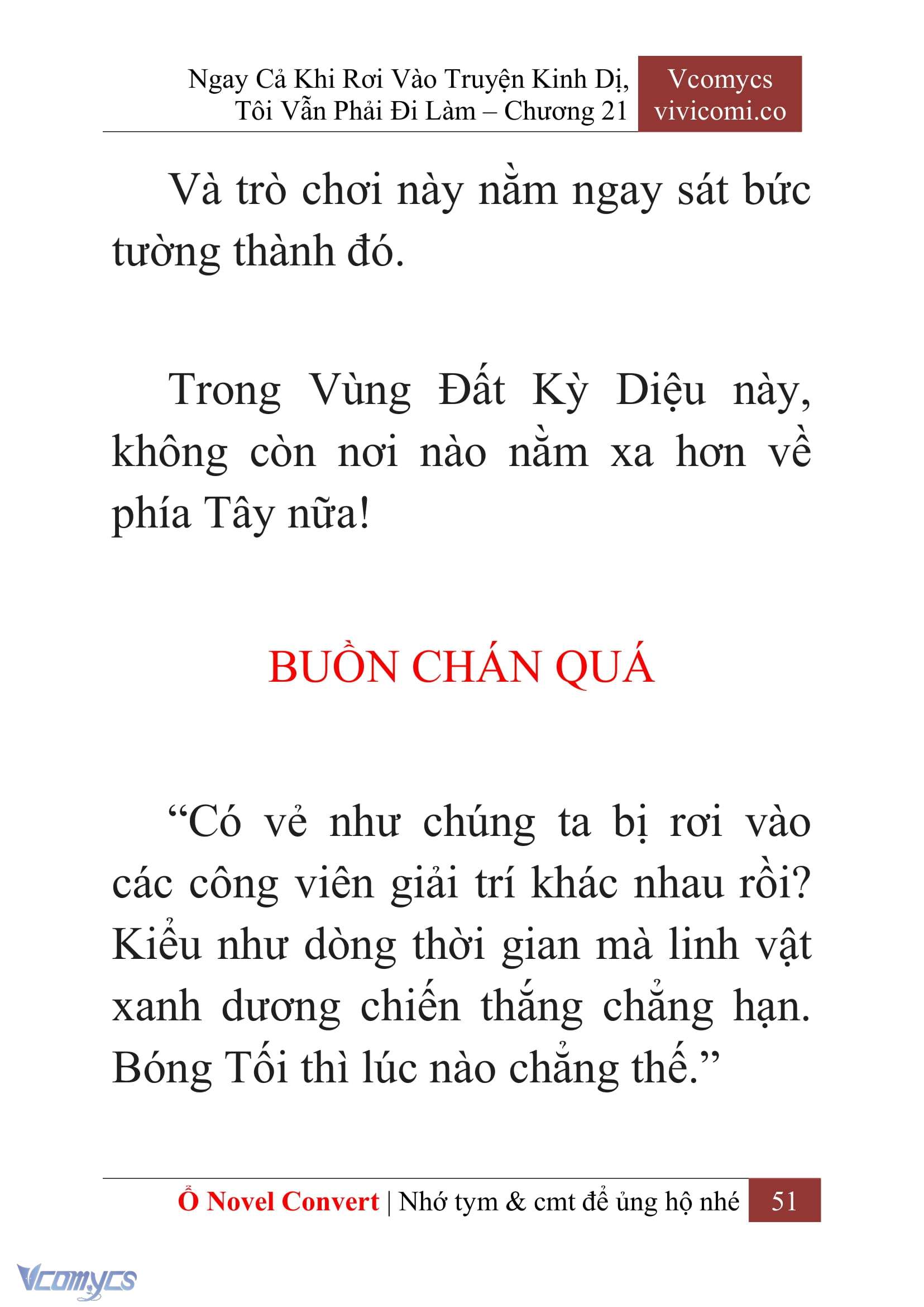 [Novel] Ngay Cả Khi Rơi Vào Truyện Kinh Dị, Tôi Vẫn Phải Đi Làm Chap 21 - Trang 2