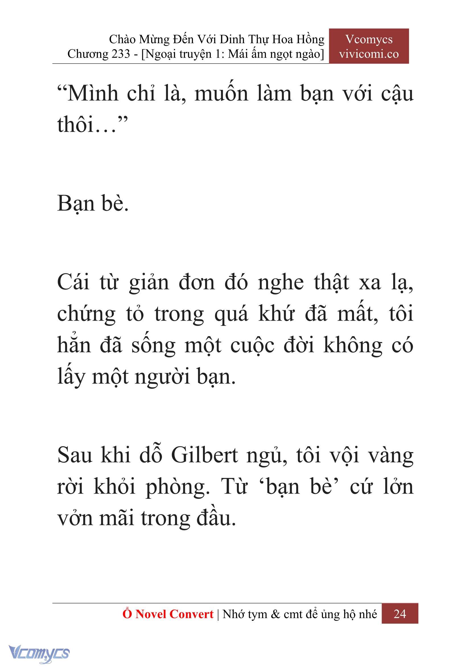 [Novel] Chào Mừng Đến Với Dinh Thự Hoa Hồng Chap 233 - Trang 2