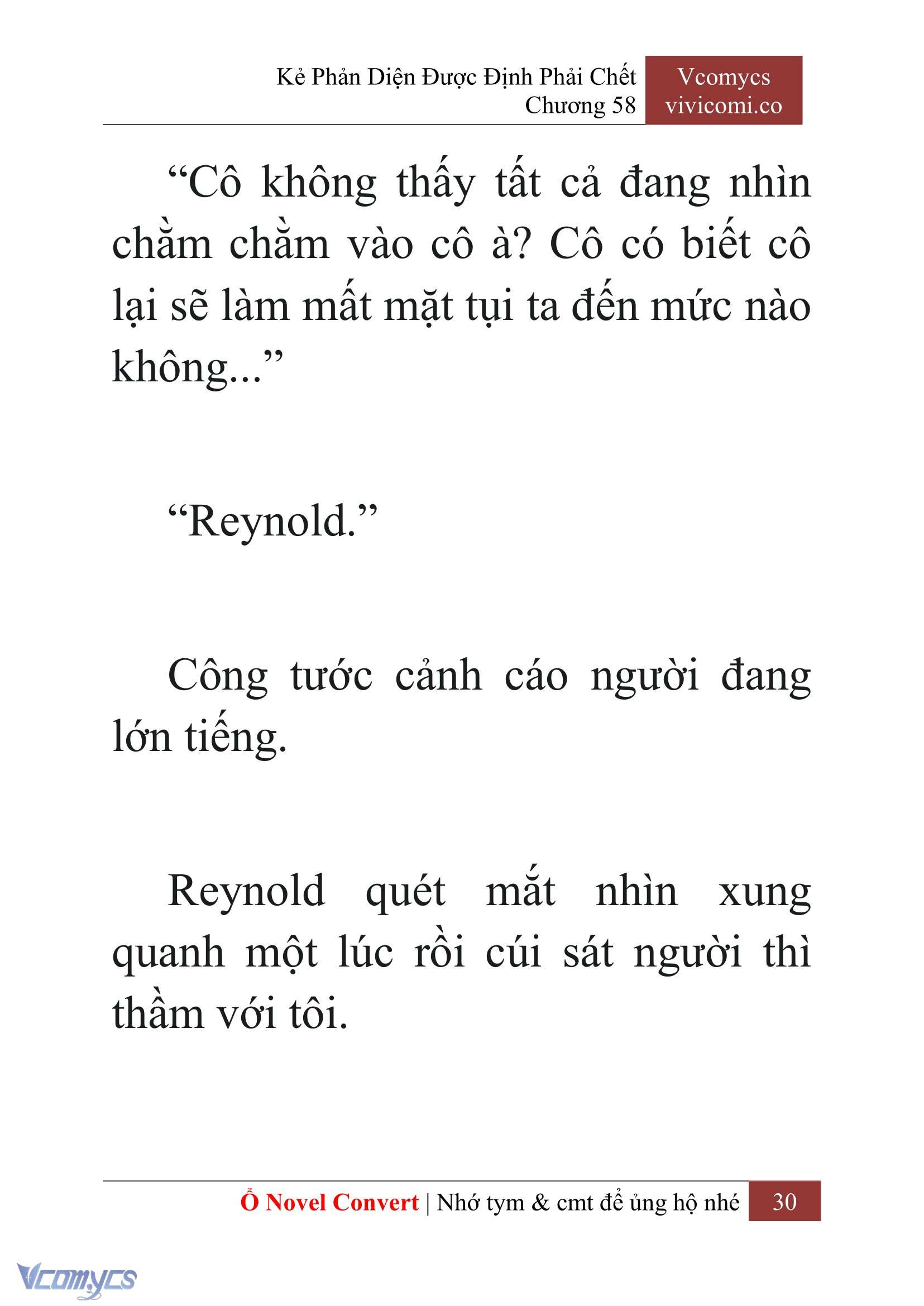 [Novel] Kẻ Phản Diện Được Định Phải Chết Chap 58 - Next Chap 59