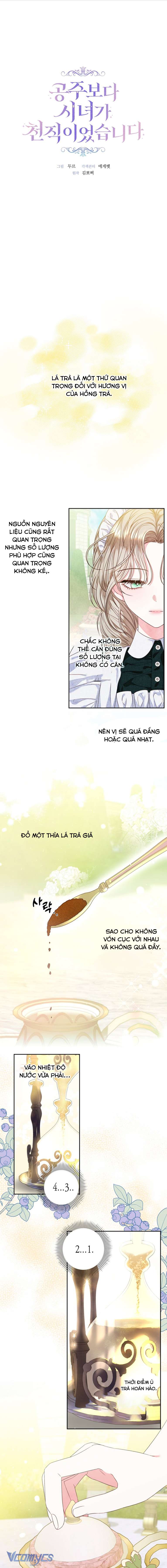 Trở Thành Hầu Gái Còn Hơn Làm Công Chúa Chap 7 - Next Chap 8