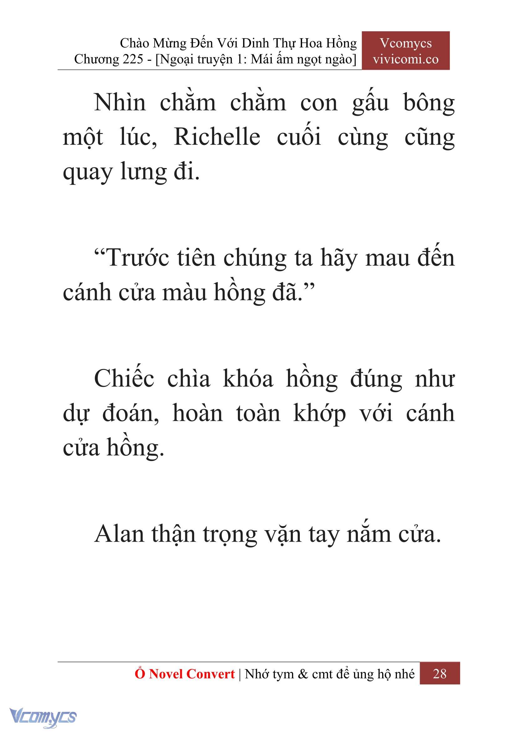 [Novel] Chào Mừng Đến Với Dinh Thự Hoa Hồng Chap 225 - Trang 2