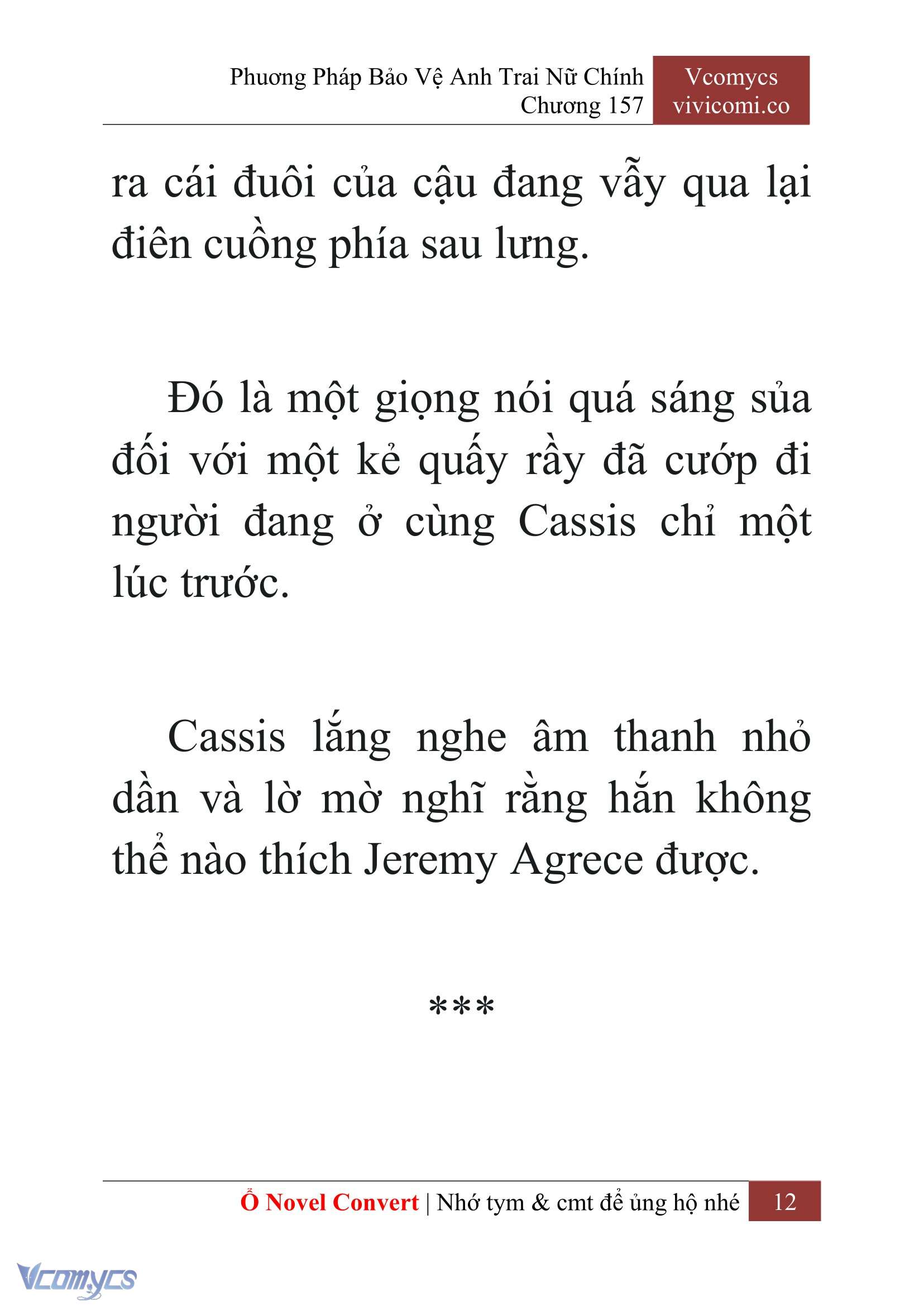 [Novel] Phương Pháp Bảo Vệ Anh Trai Nữ Chính Chap 157 - Trang 2