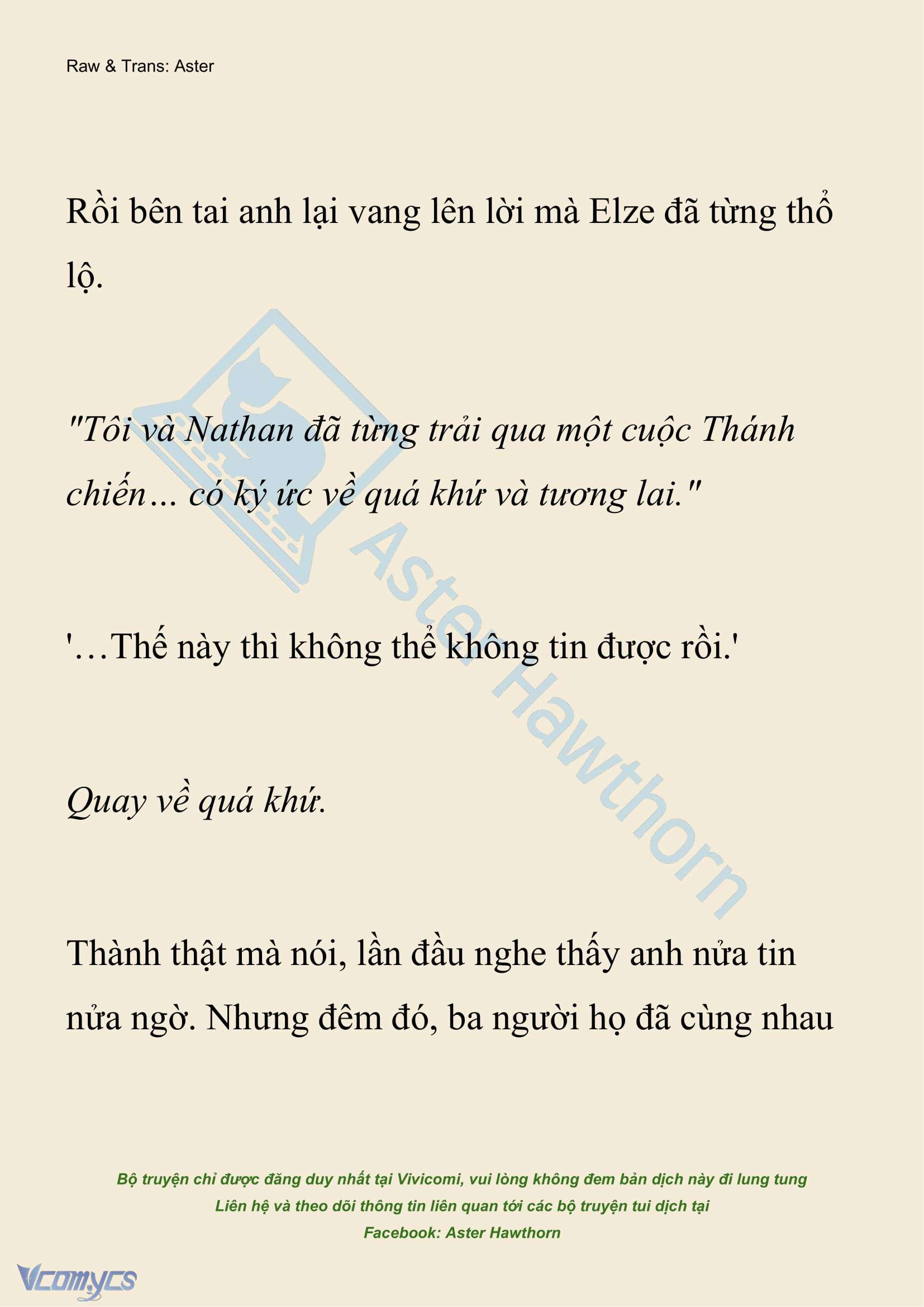 [NOVEL] Anh Hùng Khao Khát Sự Sa Ngã Của Thánh Nữ Chap 154 - Trang 2