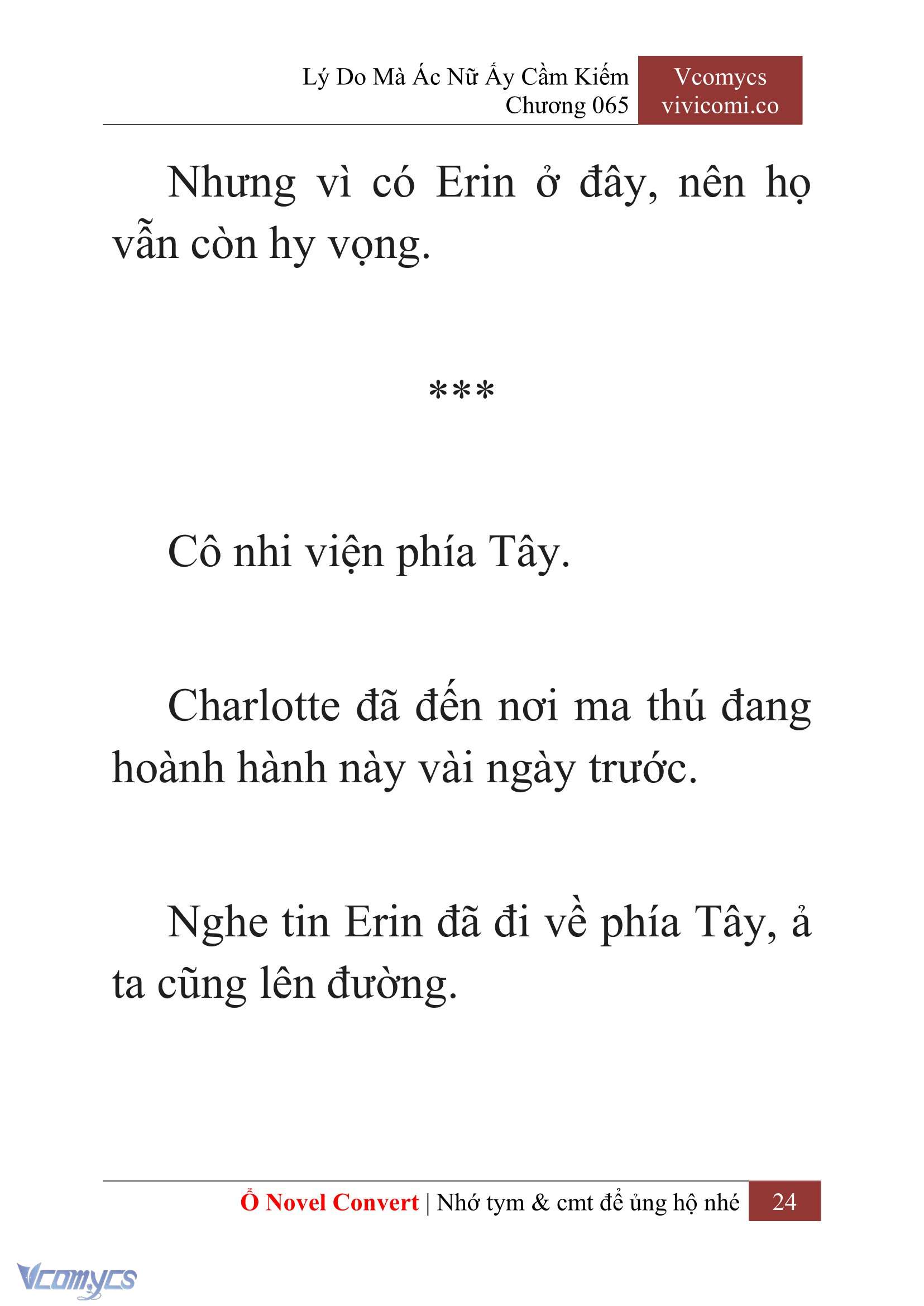 [Novel] Lý Do Mà Ác Nữ Ấy Cầm Kiếm Chap 65 - Next Chap 66