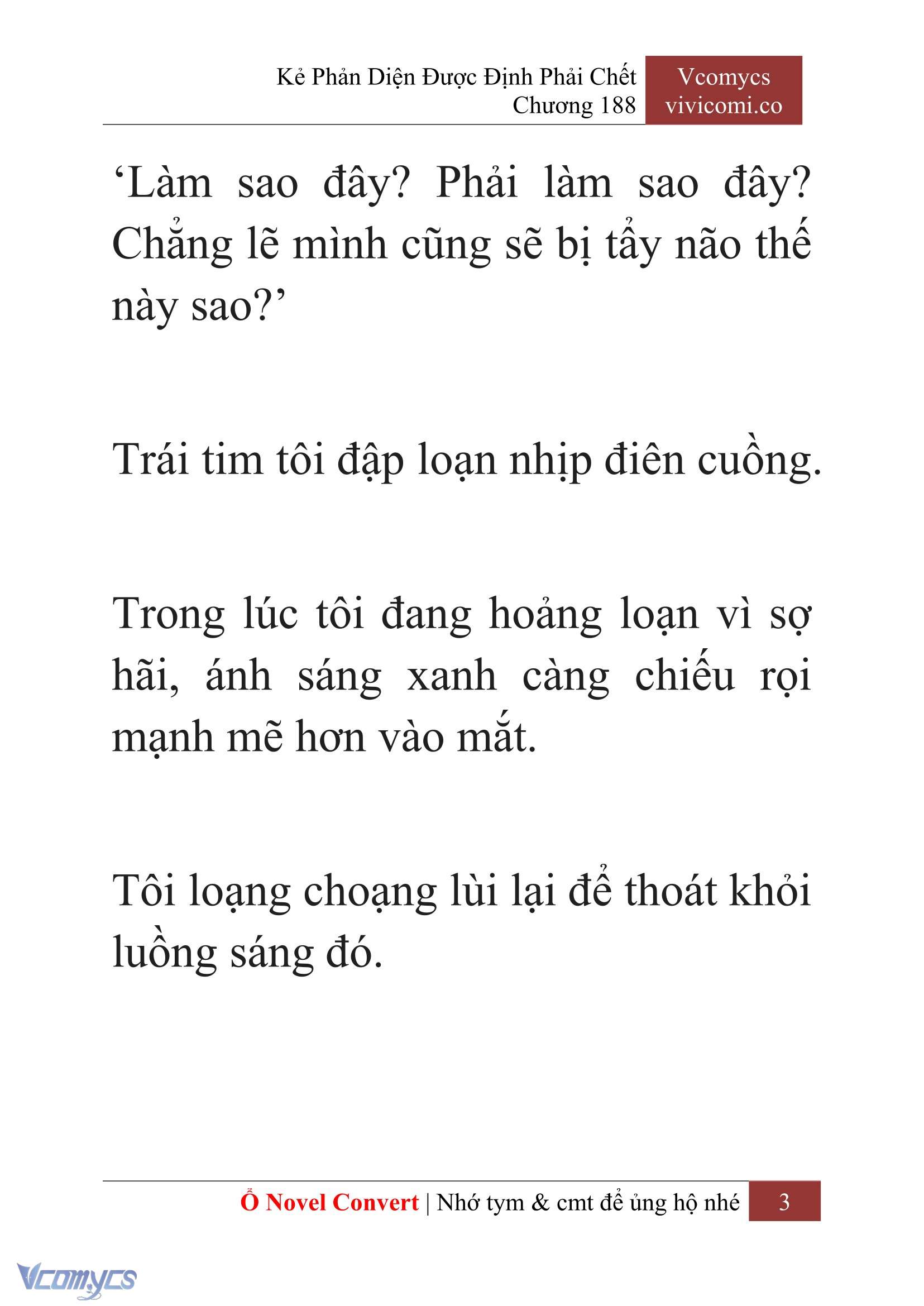 [Novel] Kẻ Phản Diện Được Định Phải Chết Chap 188 - Trang 2