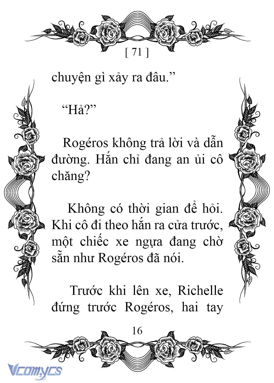 [Novel] Chào Mừng Đến Với Dinh Thự Hoa Hồng Chap 71 - Trang 2