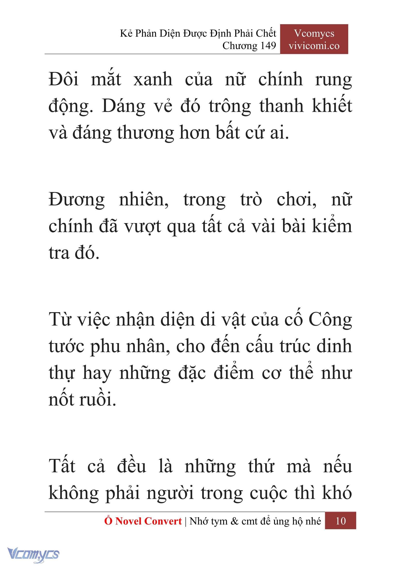 [Novel] Kẻ Phản Diện Được Định Phải Chết Chap 149 - Next Chap 150