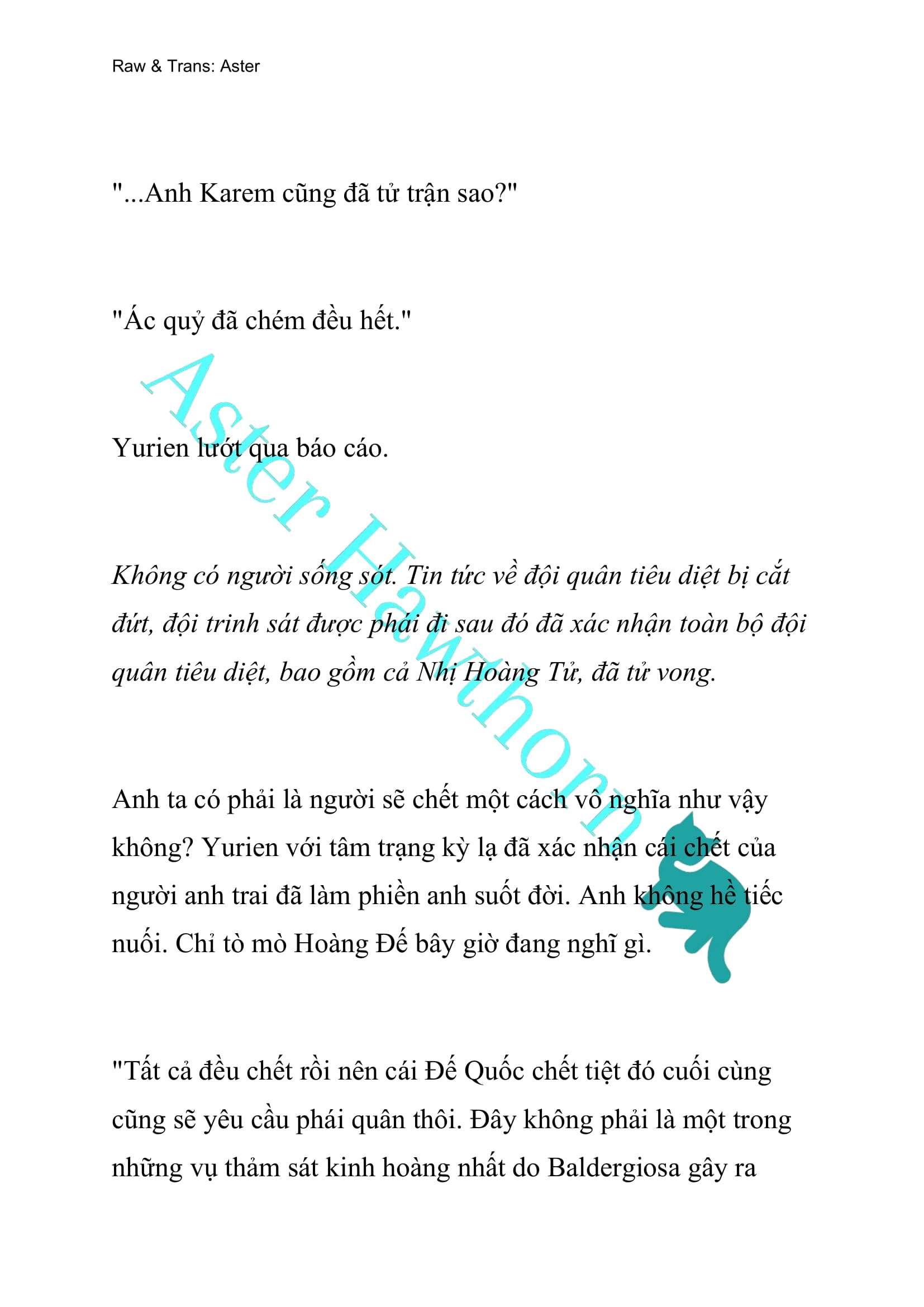 [NOVEL] Đóa Hoa Cầm Kiếm Chap 65 - Next Chap 66