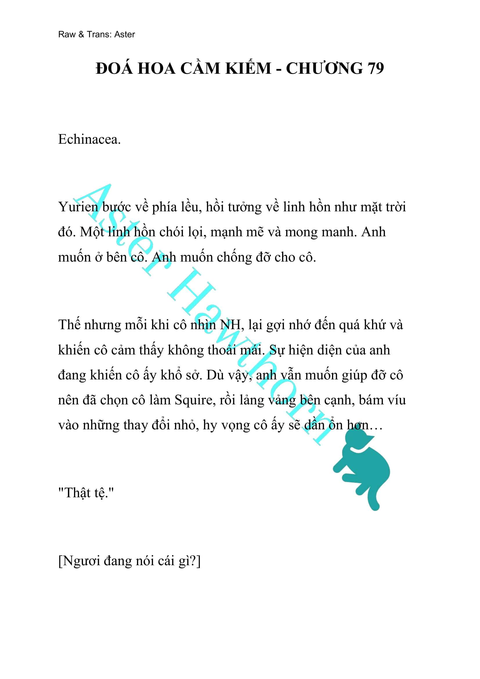 [NOVEL] Đóa Hoa Cầm Kiếm Chap 79 - Trang 2