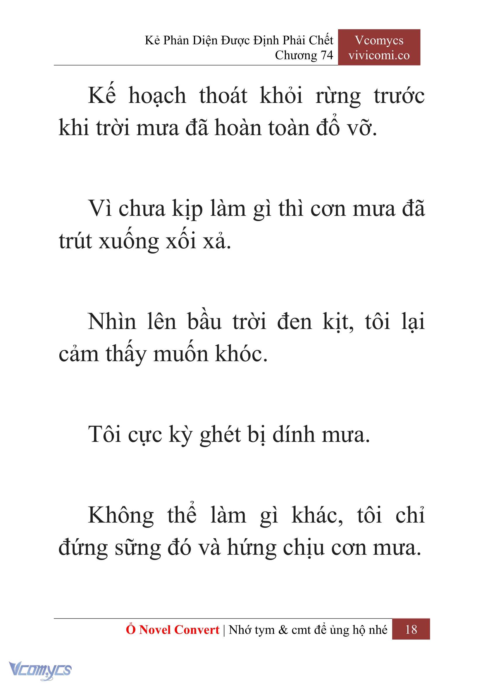 [Novel] Kẻ Phản Diện Được Định Phải Chết Chap 74 - Trang 2
