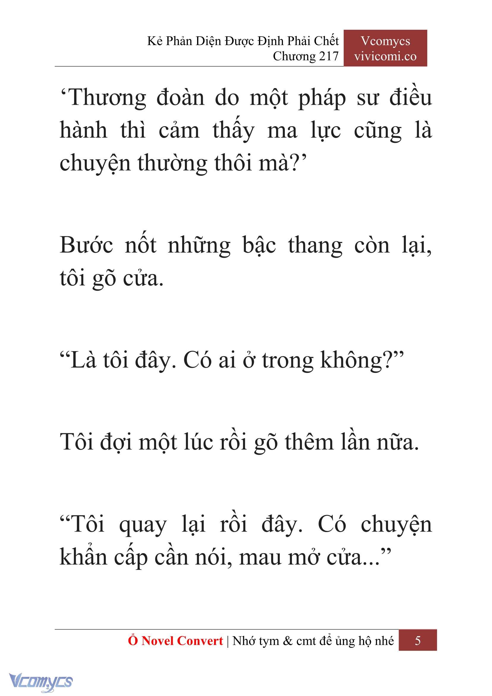 [Novel] Kẻ Phản Diện Được Định Phải Chết Chap 217 - Next Chap 218