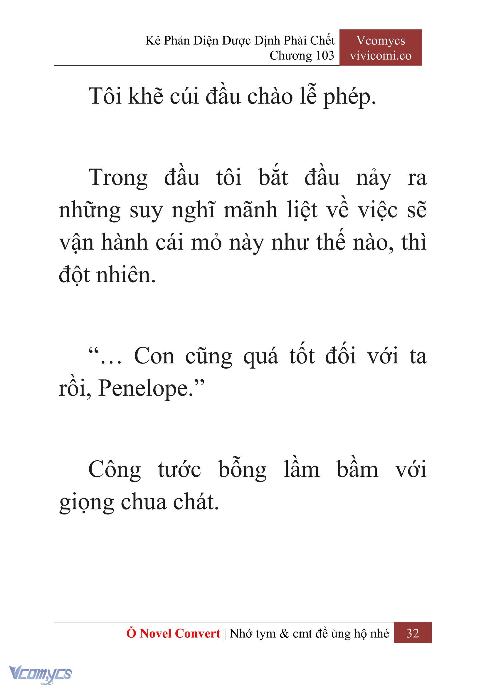 [Novel] Kẻ Phản Diện Được Định Phải Chết Chap 103 - Next Chap 104
