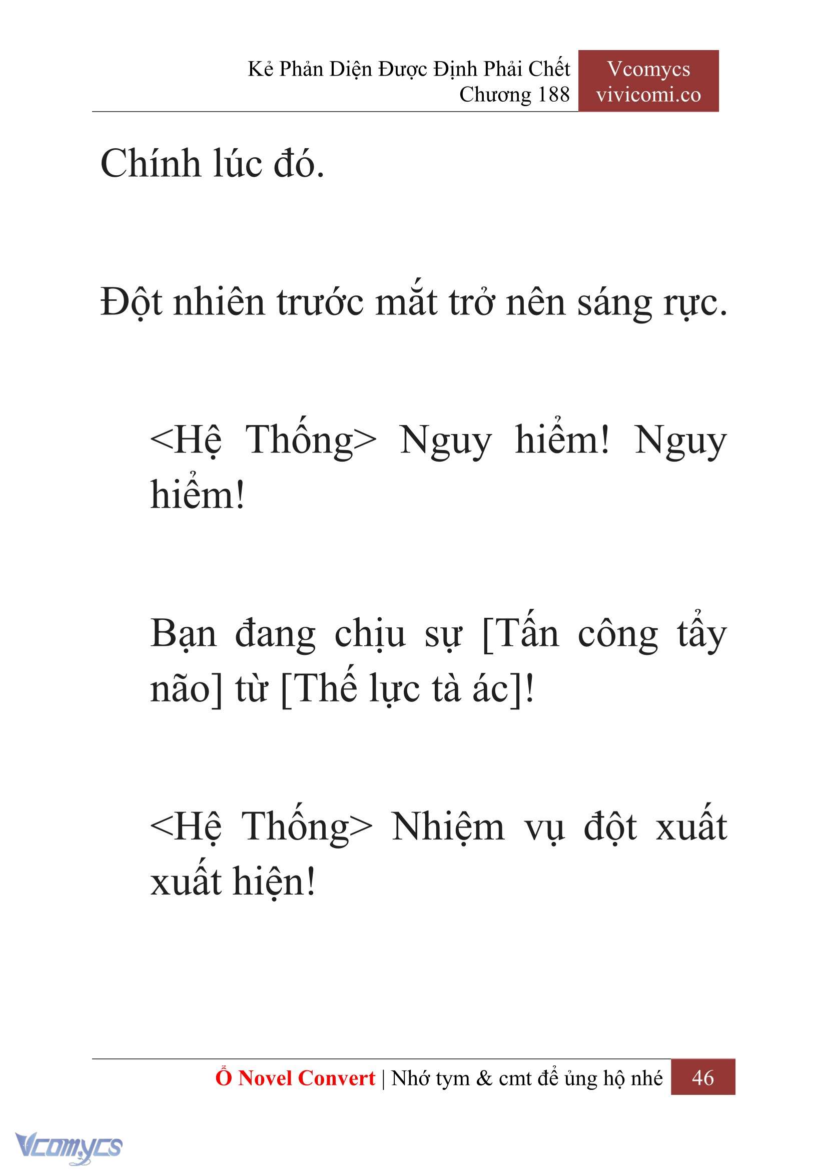 [Novel] Kẻ Phản Diện Được Định Phải Chết Chap 188 - Trang 2