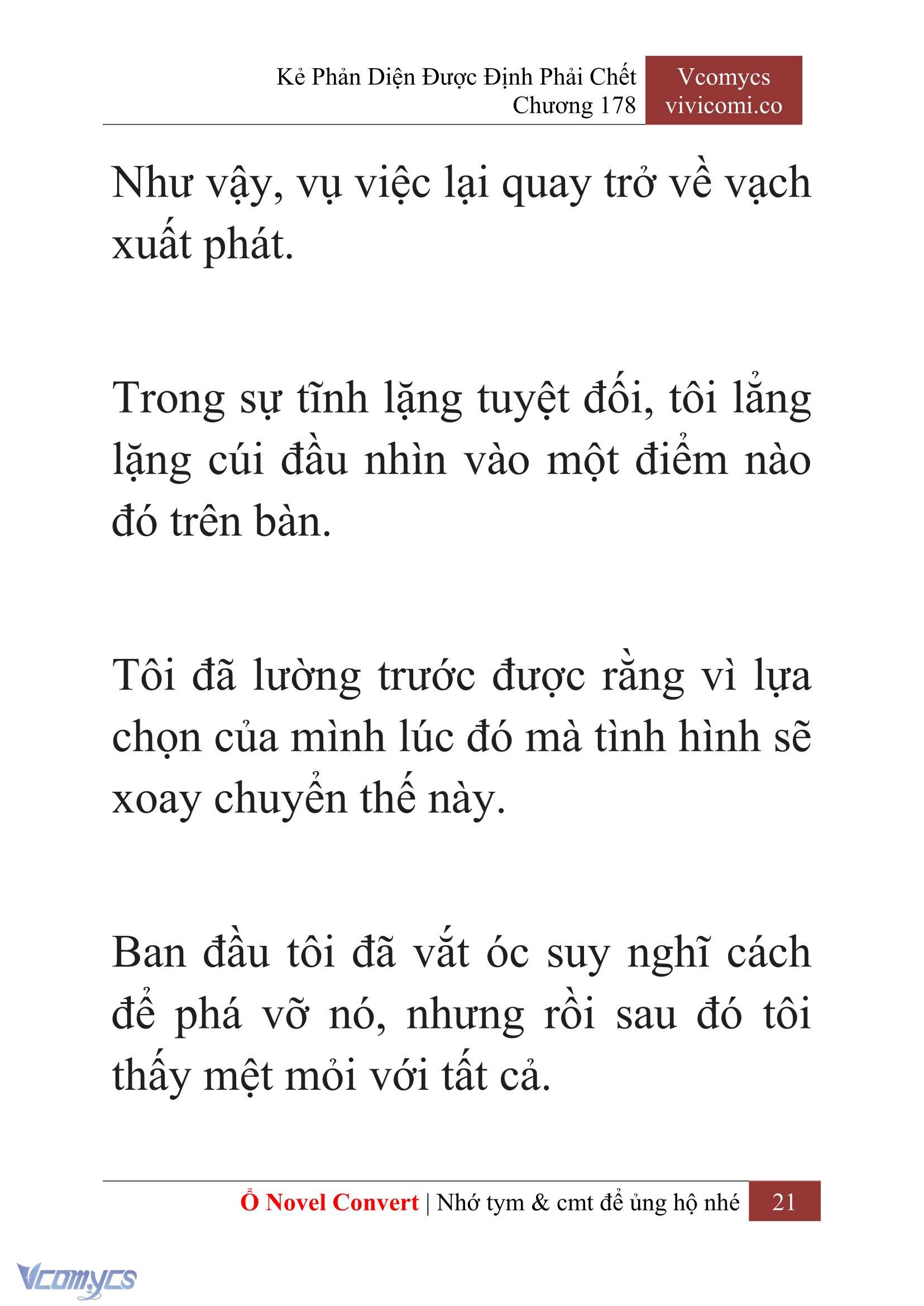 [Novel] Kẻ Phản Diện Được Định Phải Chết Chap 178 - Trang 2