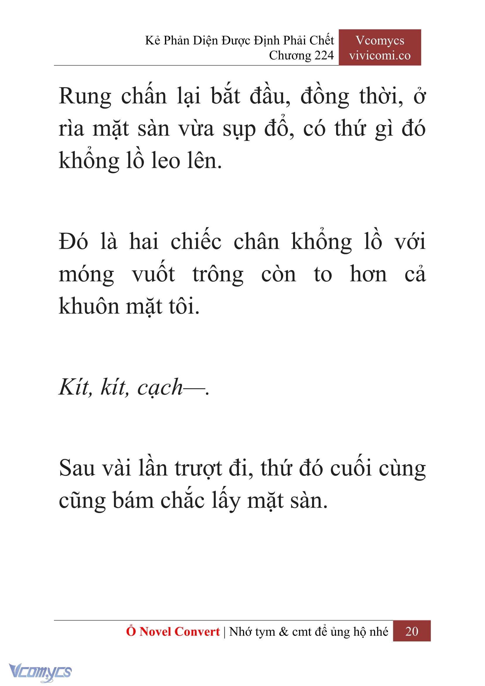 [Novel] Kẻ Phản Diện Được Định Phải Chết Chap 224 - Trang 2