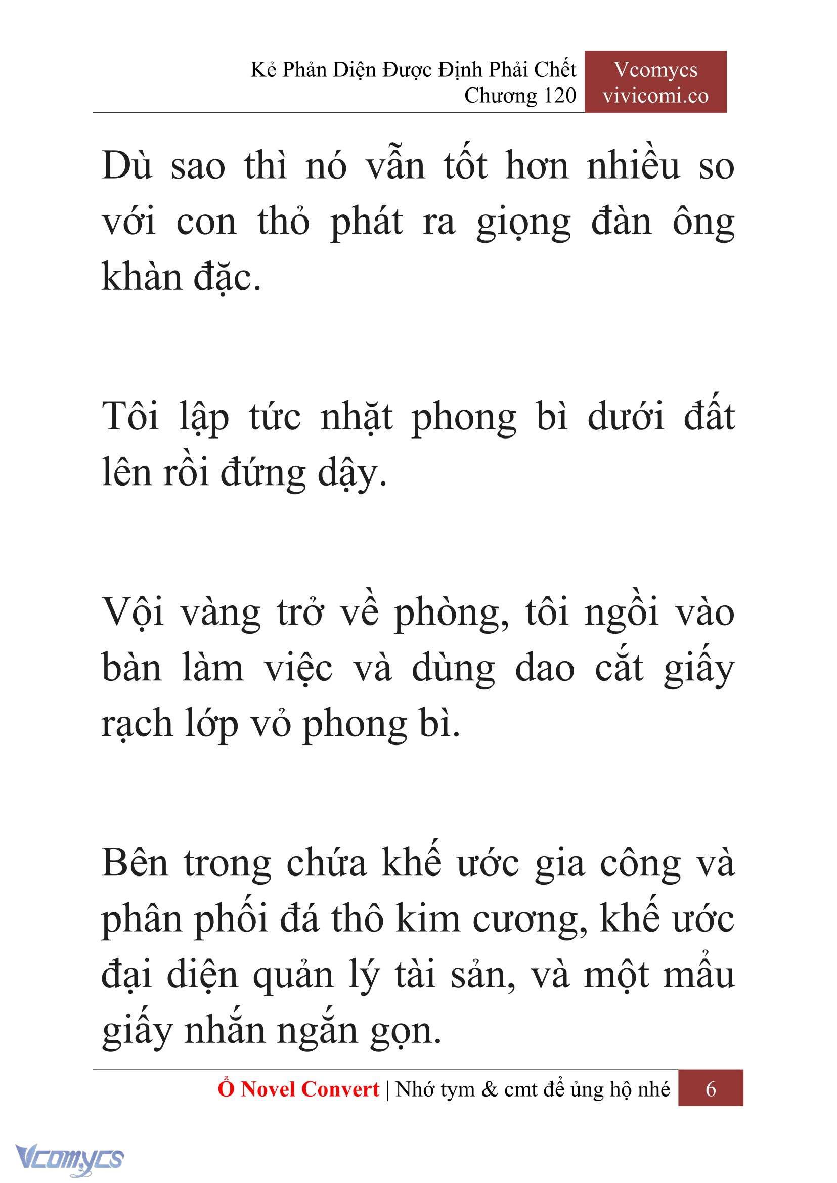 [Novel] Kẻ Phản Diện Được Định Phải Chết Chap 120 - Trang 2