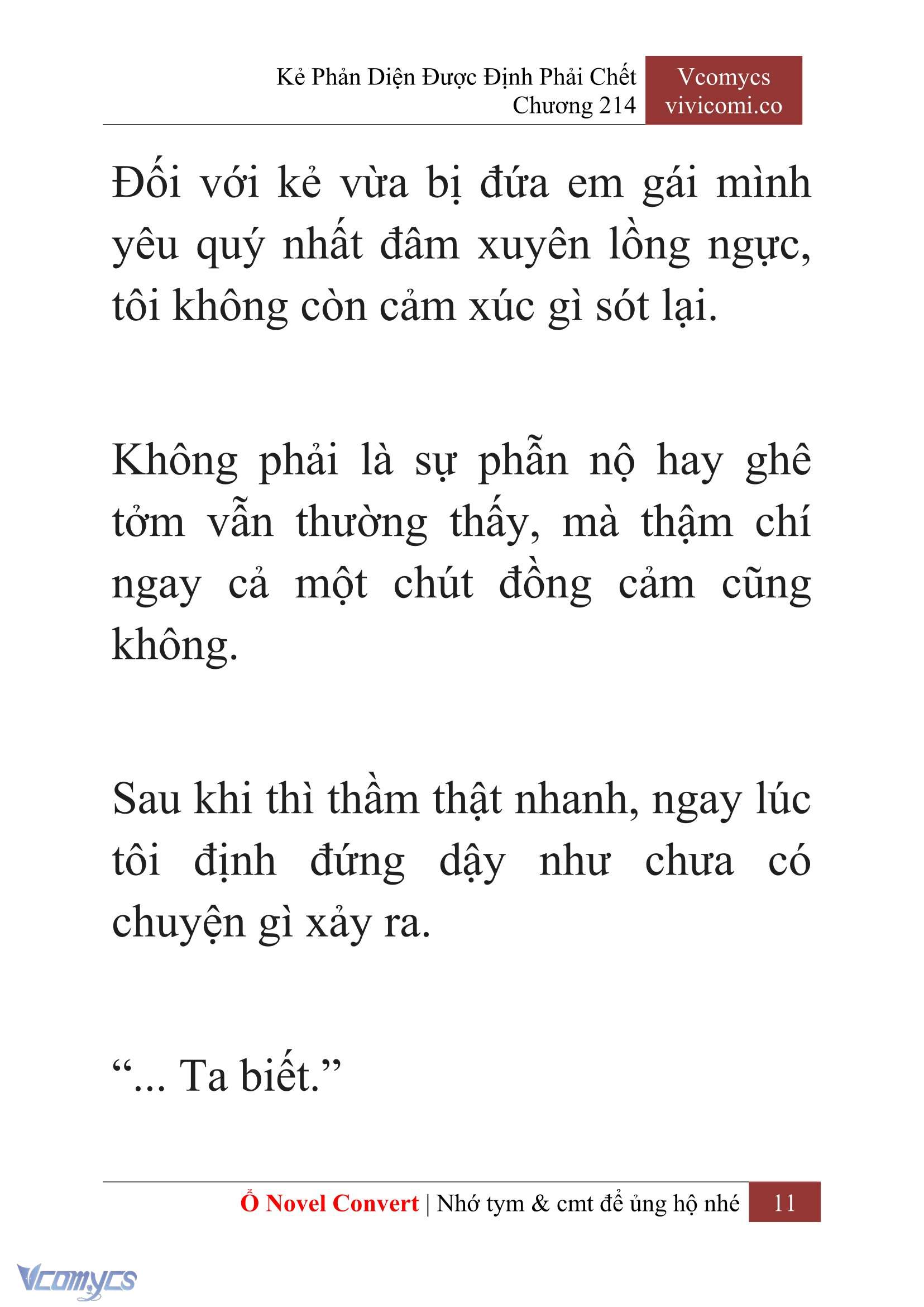 [Novel] Kẻ Phản Diện Được Định Phải Chết Chap 214 - Next Chap 215