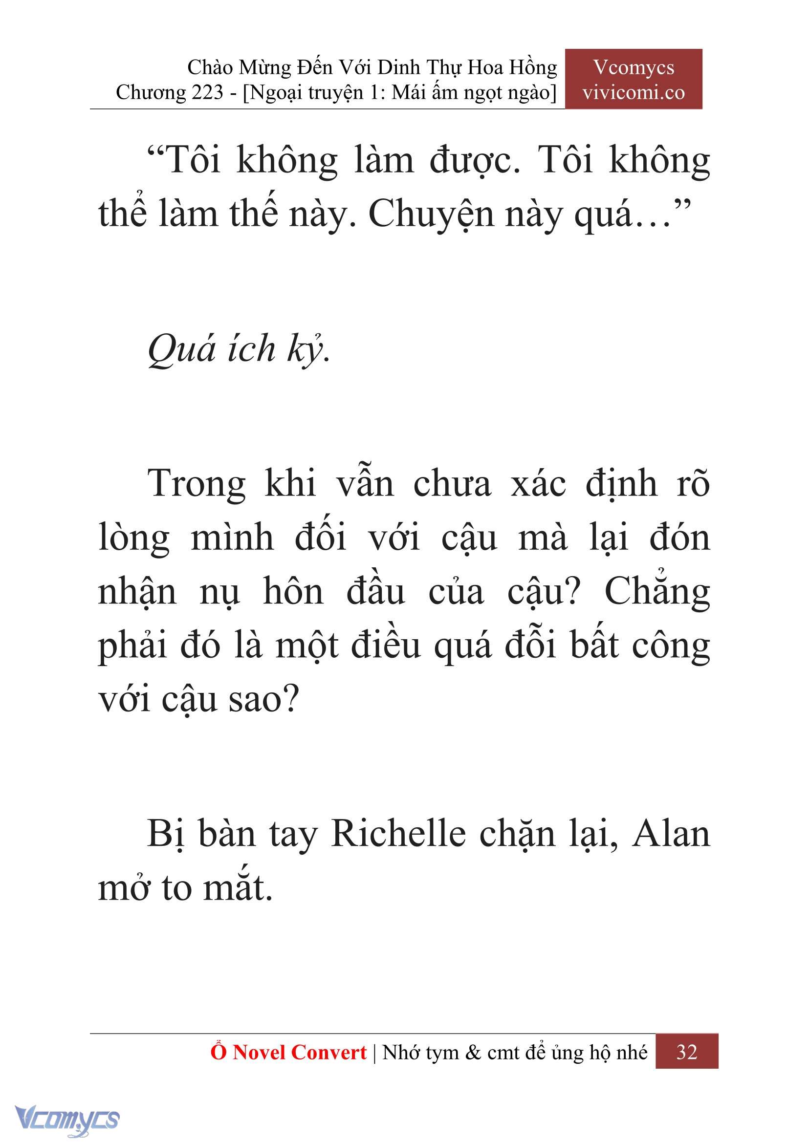 [Novel] Chào Mừng Đến Với Dinh Thự Hoa Hồng Chap 223 - Trang 2