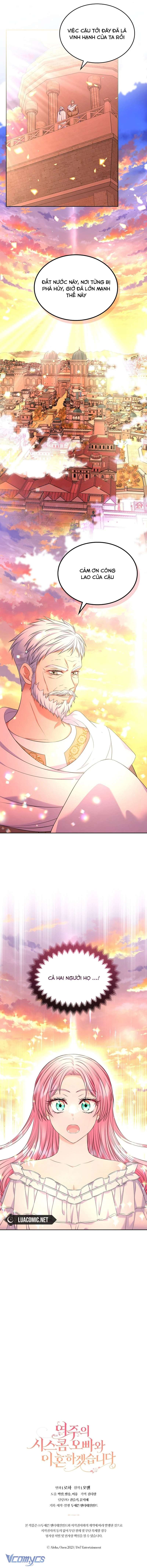 Tôi sẽ ly hôn với anh trai nữ chính Chap 68 - Trang 2