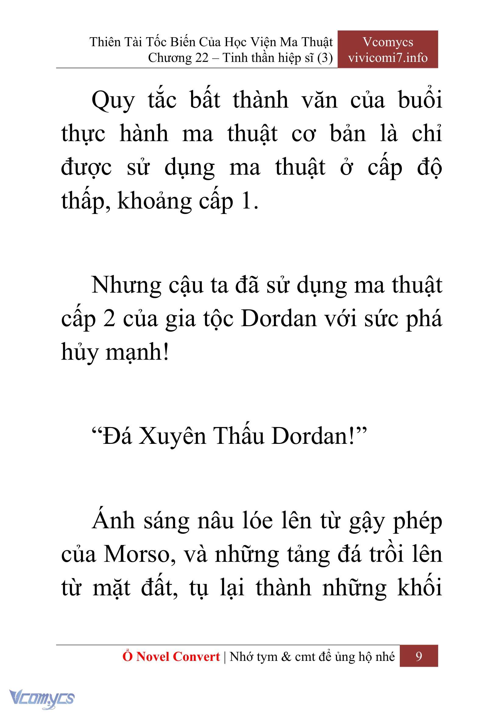 [Novel] Thiên Tài Tốc Biến Của Học Viện Ma Thuật Chap 22 - Trang 2