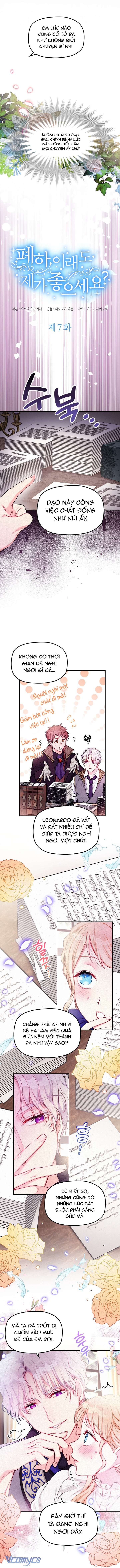 Bệ Hạ , Thần Như Vậy Ngài Vẫn Thích Thần Sao? Chap 7 - Trang 3