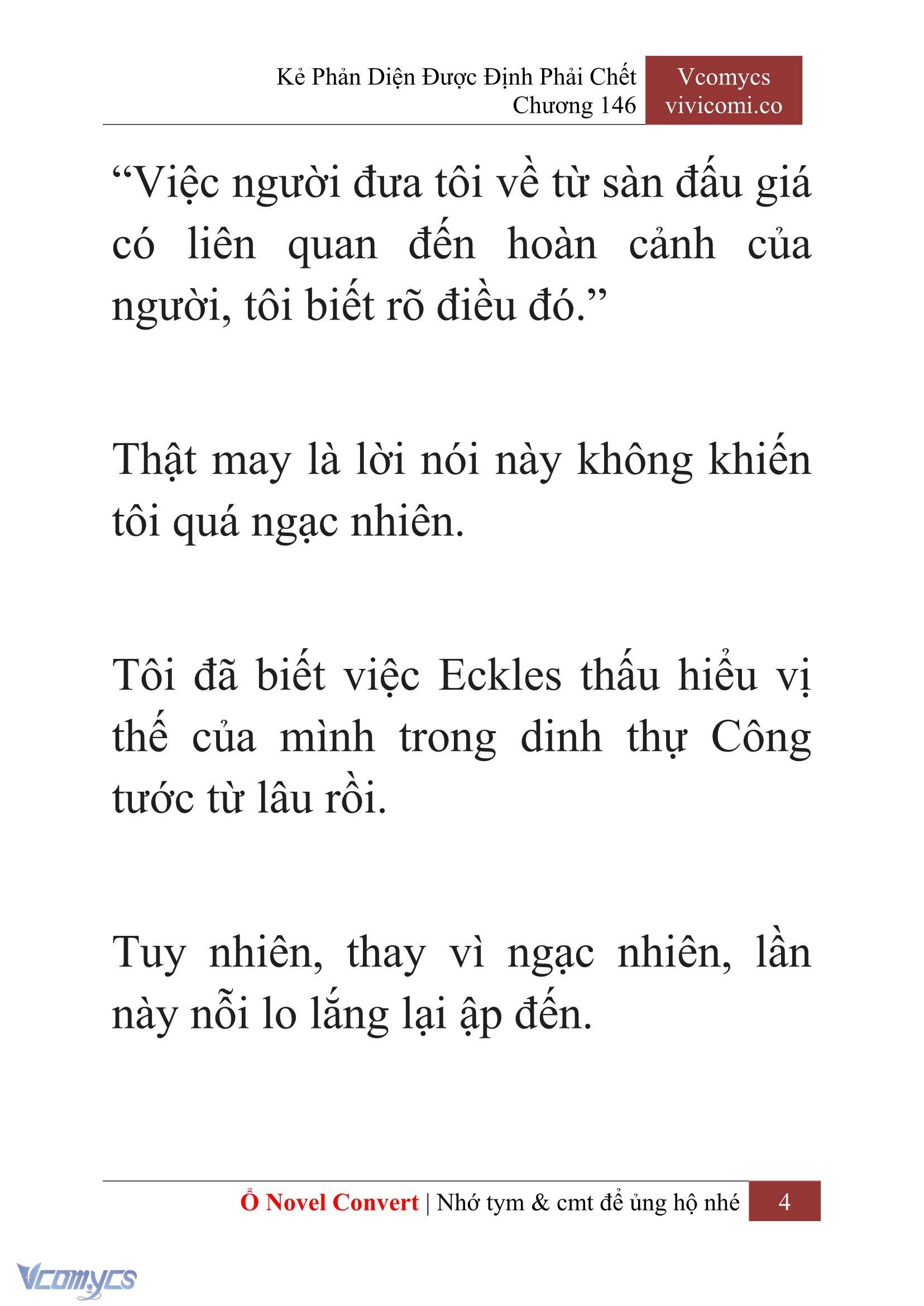 [Novel] Kẻ Phản Diện Được Định Phải Chết Chap 146 - Trang 2