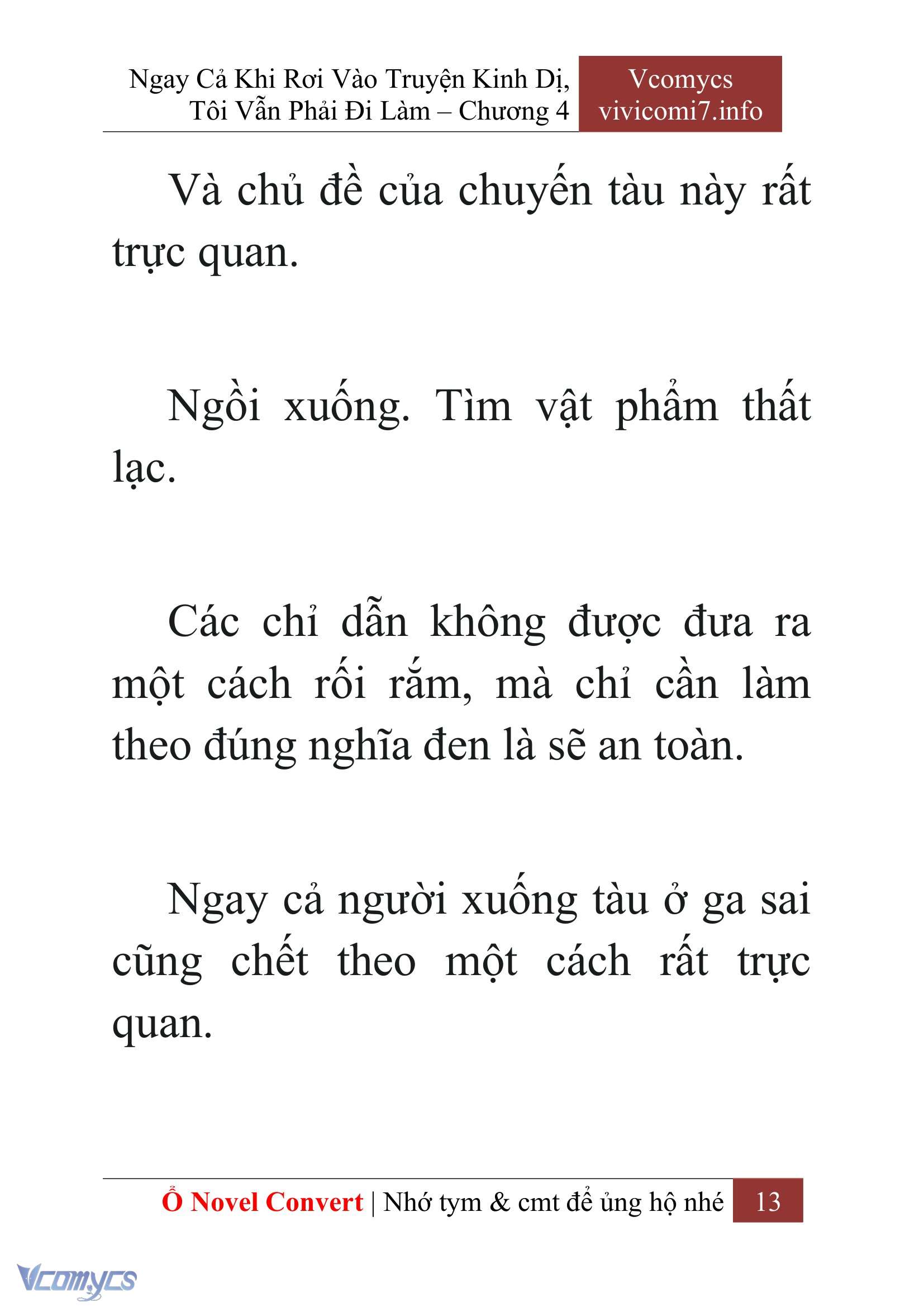 [Novel] Ngay Cả Khi Rơi Vào Truyện Kinh Dị, Tôi Vẫn Phải Đi Làm Chap 4 - Trang 2