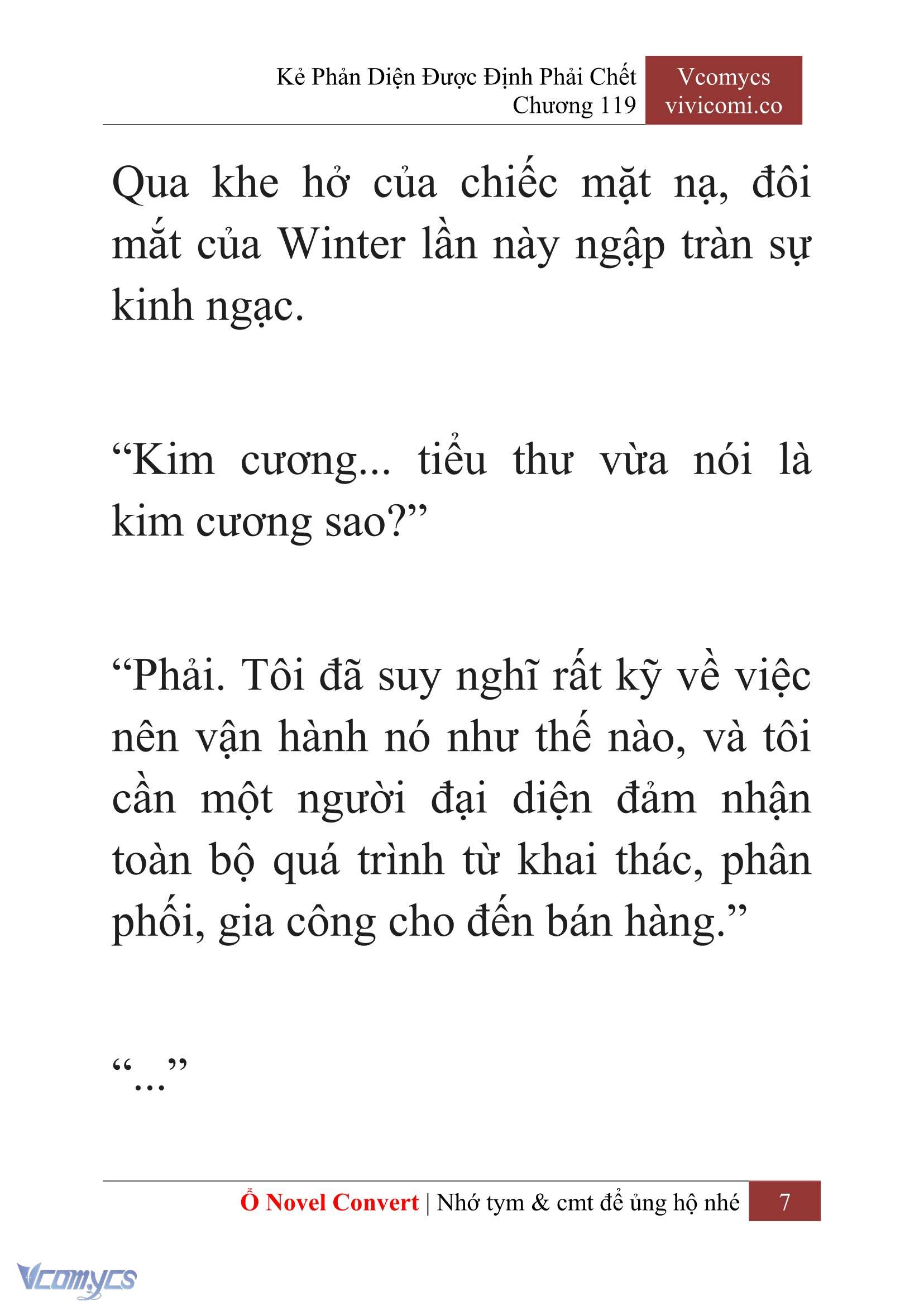 [Novel] Kẻ Phản Diện Được Định Phải Chết Chap 119 - Next Chap 120