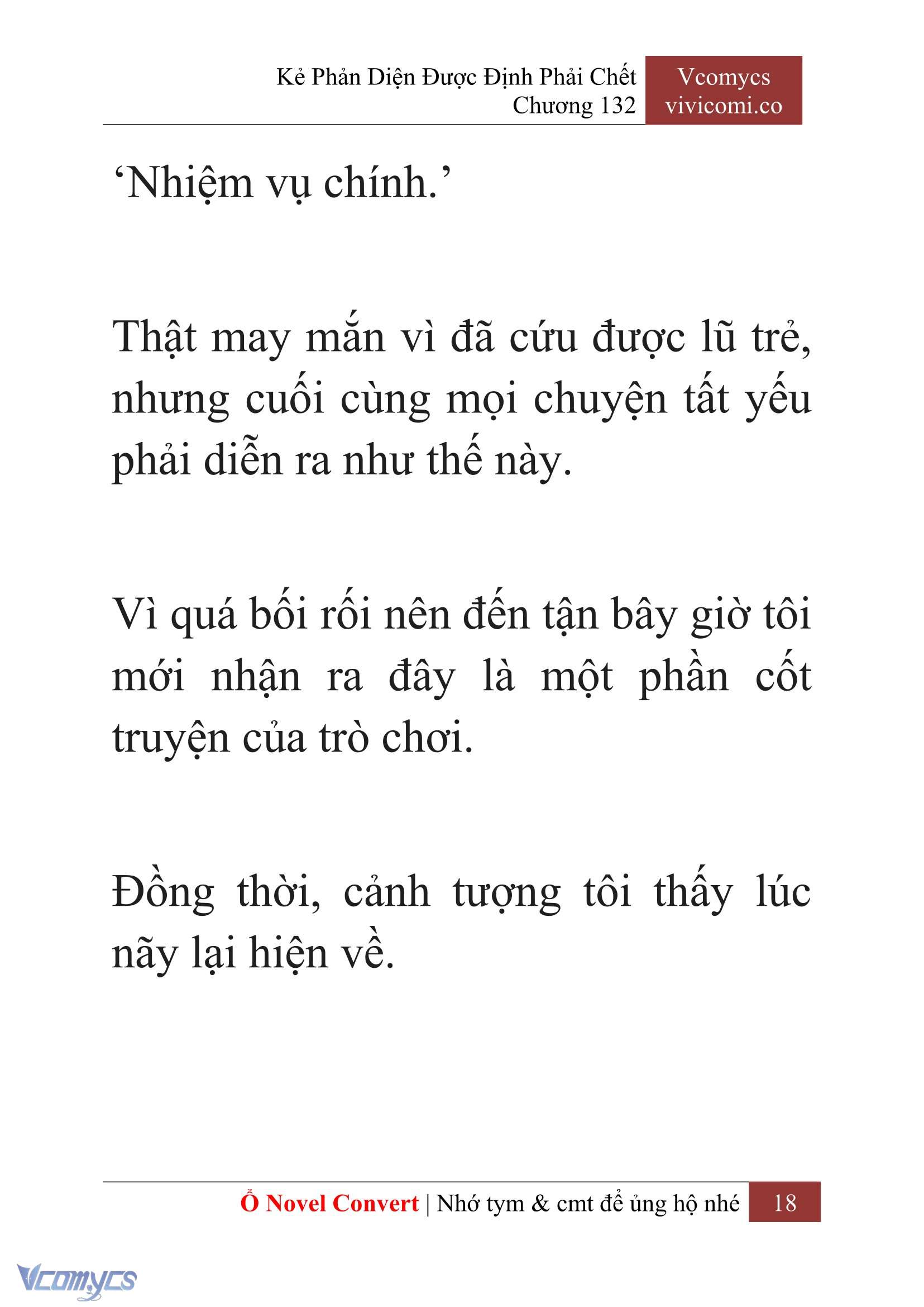[Novel] Kẻ Phản Diện Được Định Phải Chết Chap 132 - Trang 2