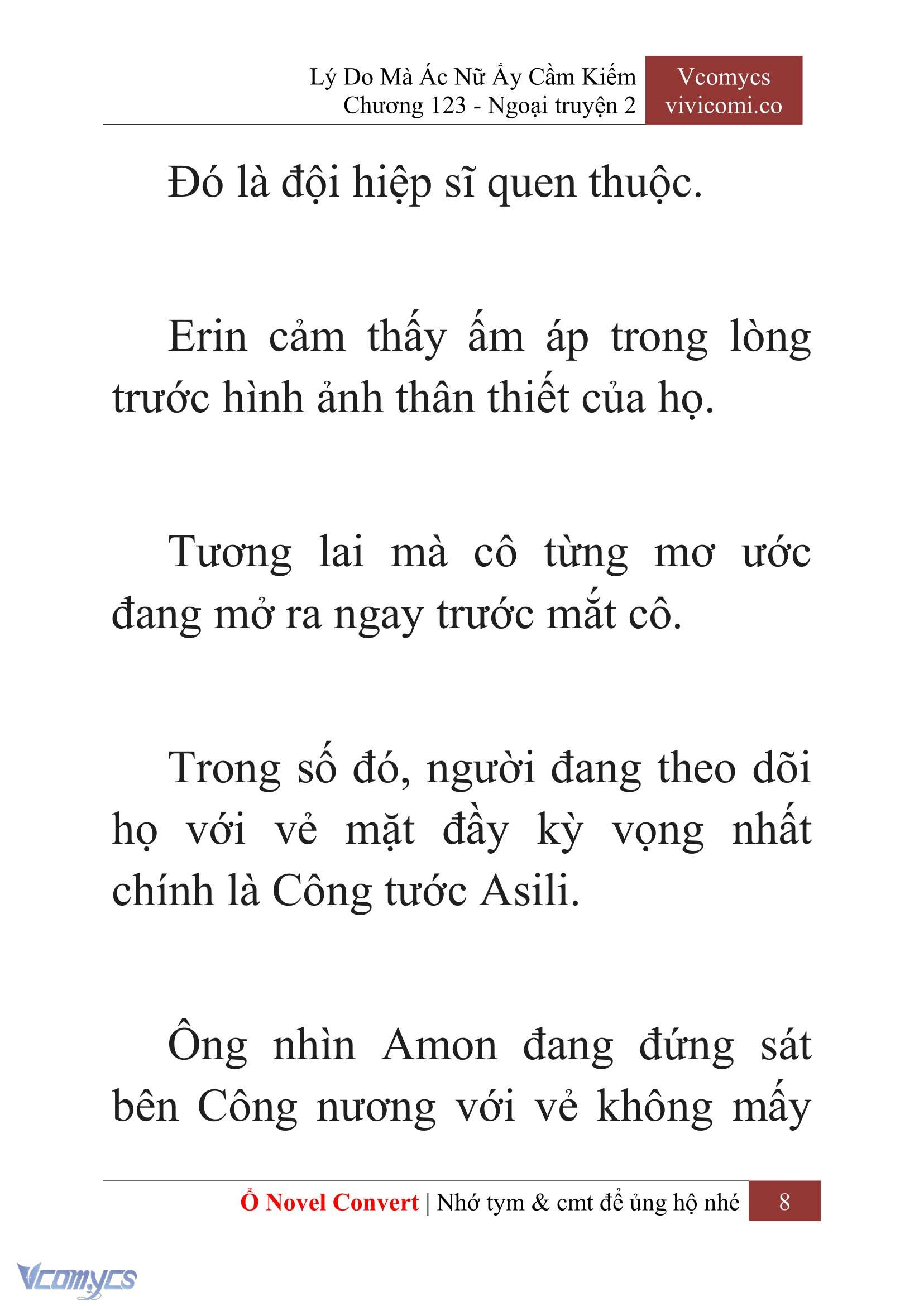 [Novel] Lý Do Mà Ác Nữ Ấy Cầm Kiếm Chap 123 - Trang 2