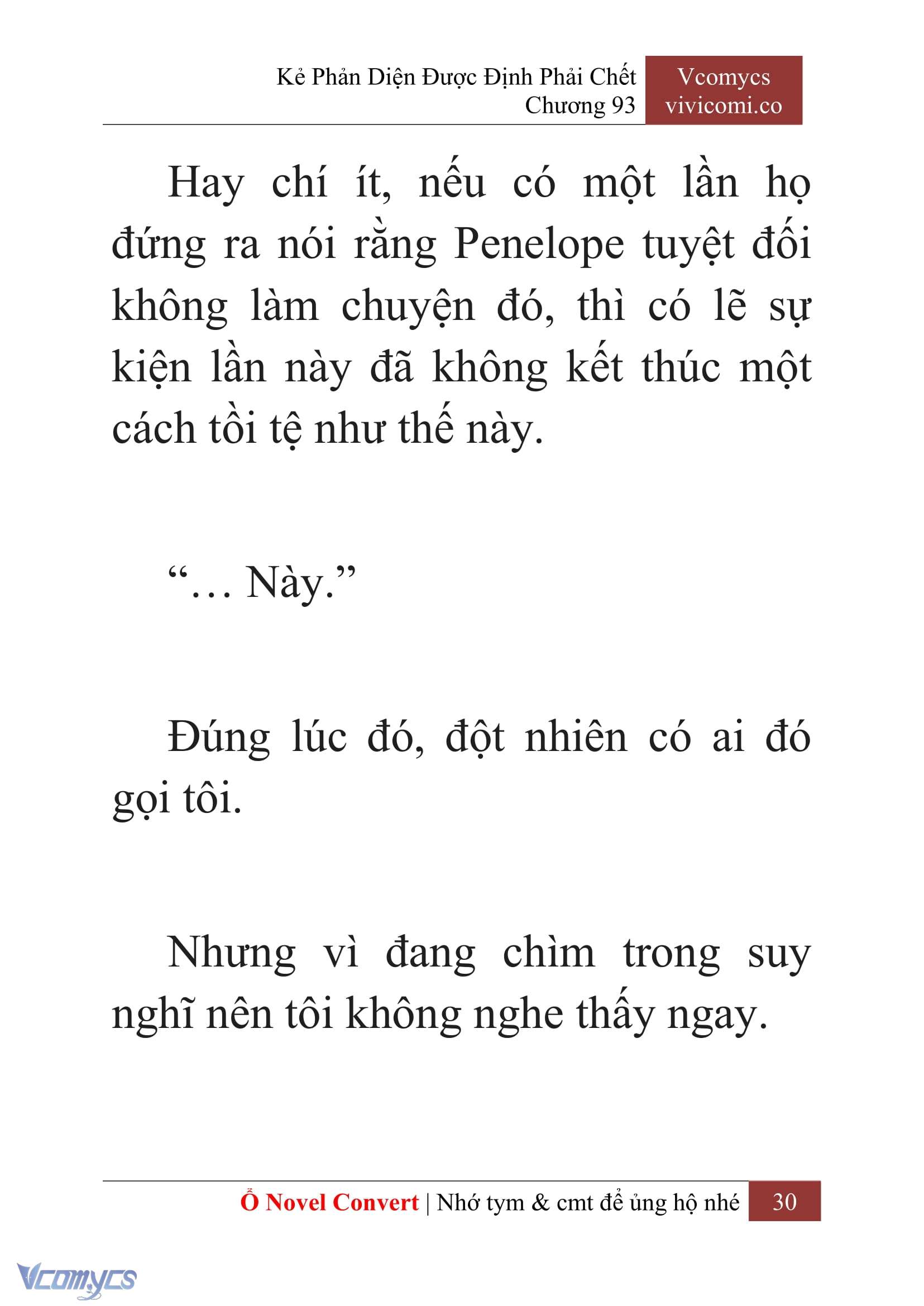 [Novel] Kẻ Phản Diện Được Định Phải Chết Chap 93 - Next Chap 94