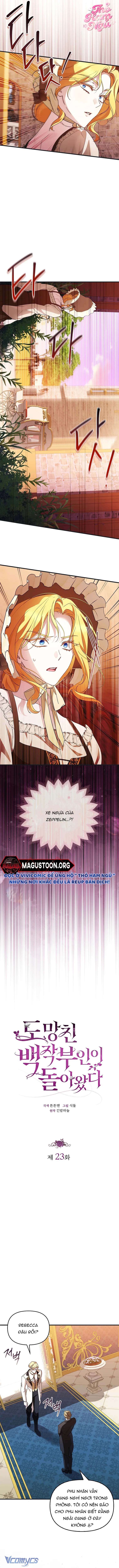 Nữ Bá Tước Bỏ Trốn Đã Quay Trở Lại Chap 23 - Trang 2