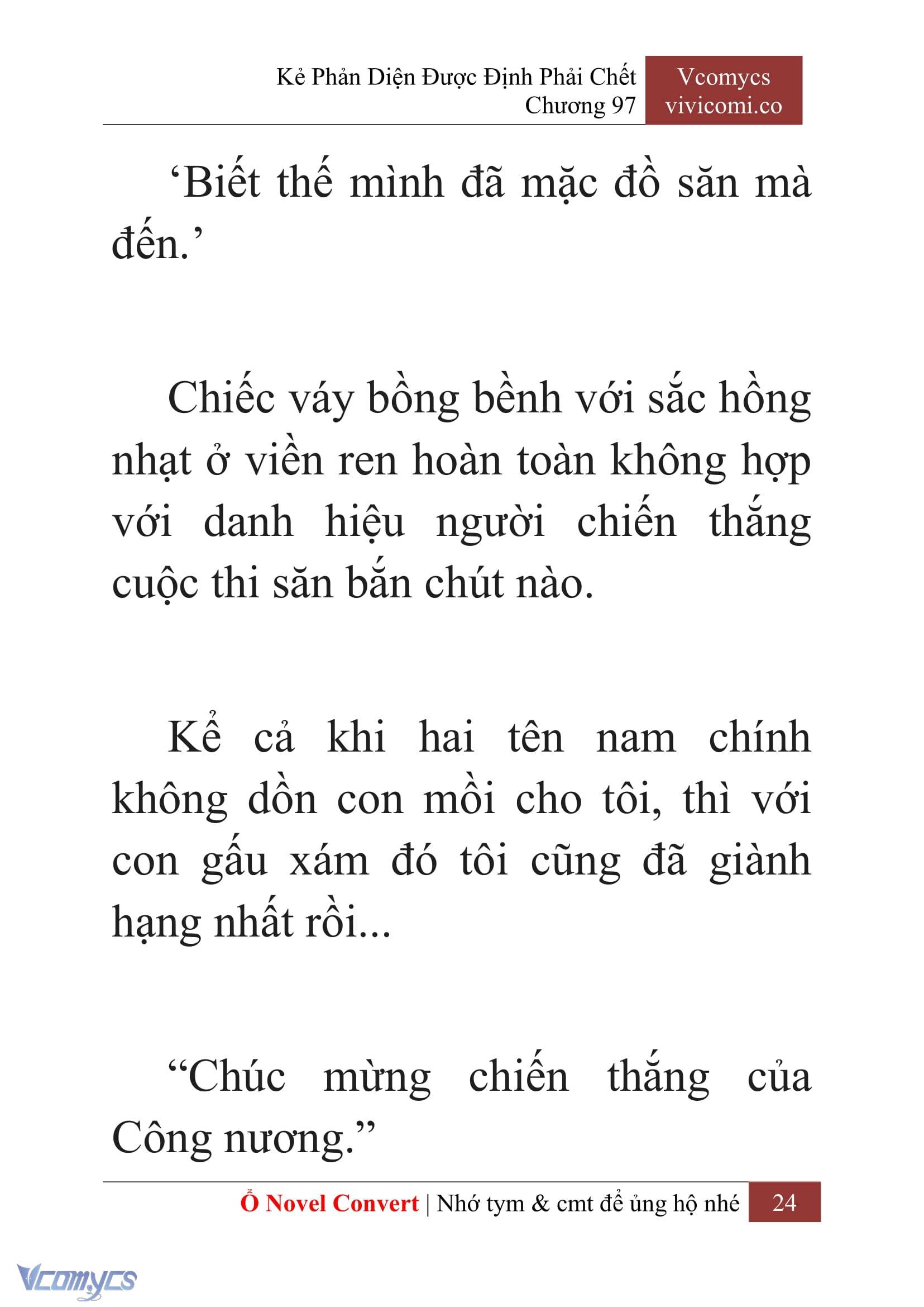 [Novel] Kẻ Phản Diện Được Định Phải Chết Chap 97 - Next Chap 98
